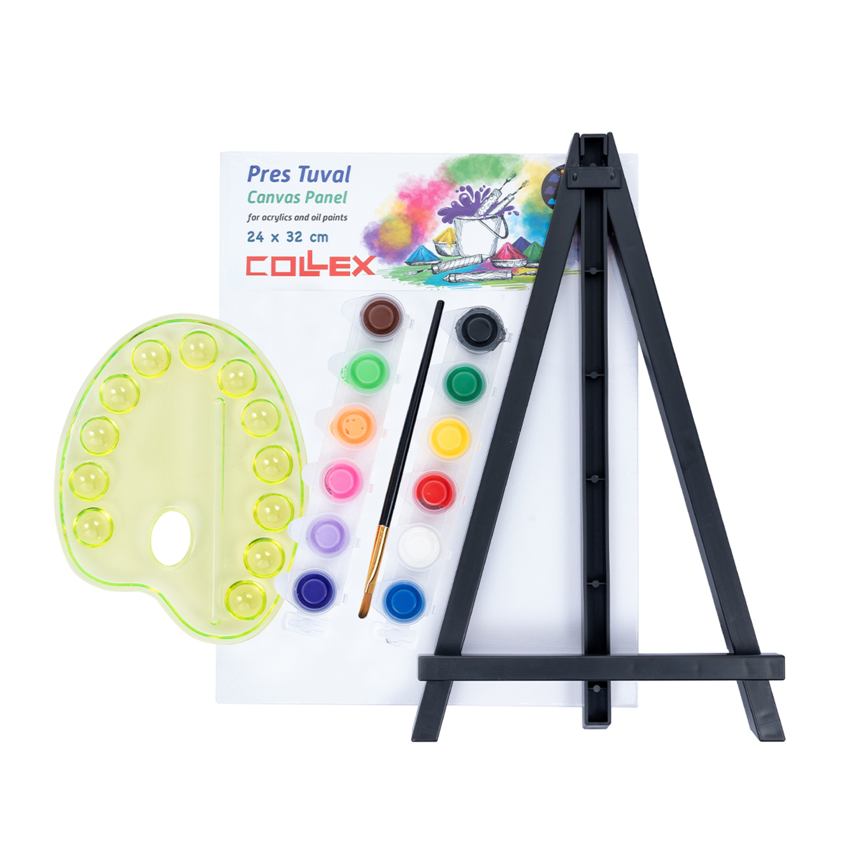 Collex Şövaleli Pres Tuval Set