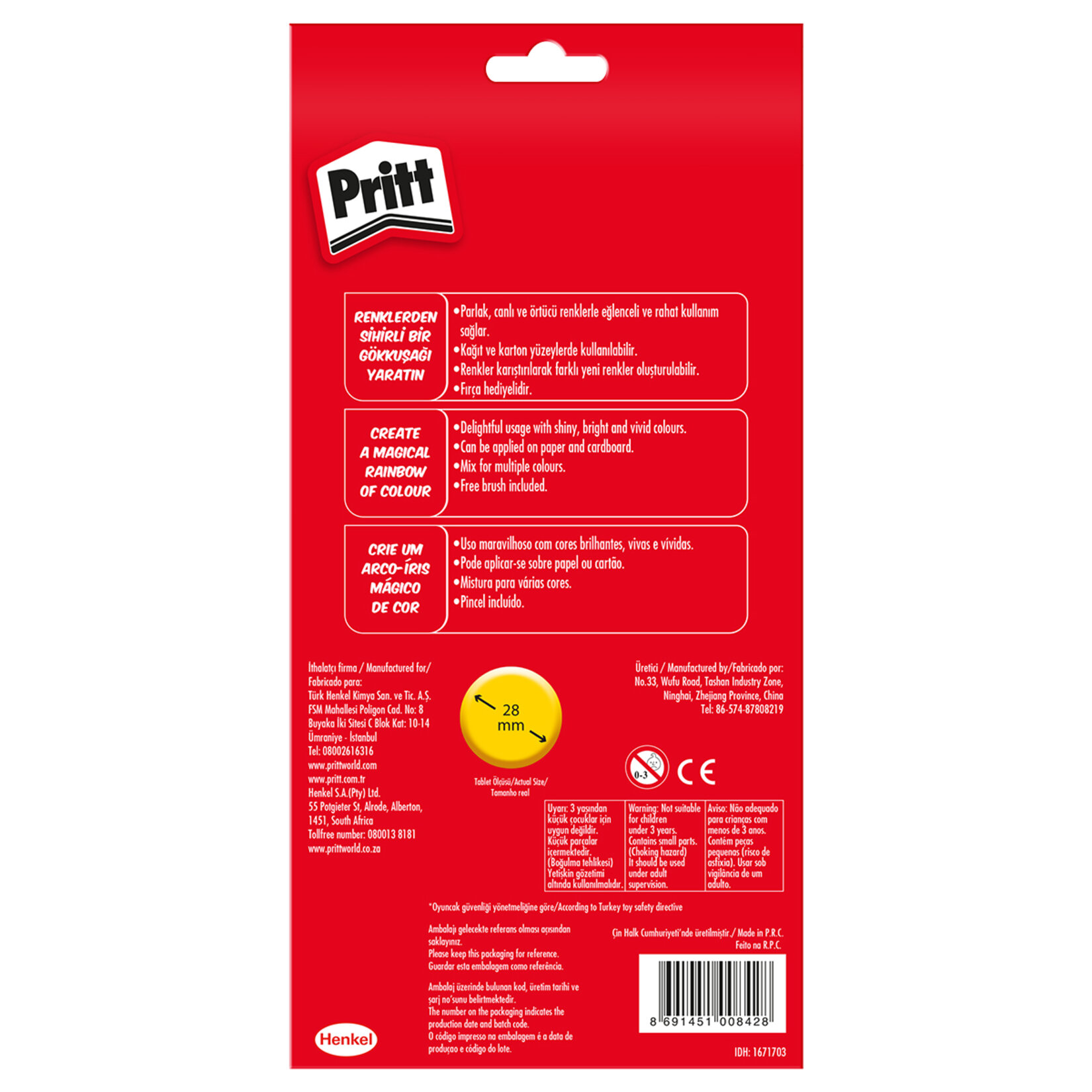 Pritt Sulu Boya 21'li - Görsel 2