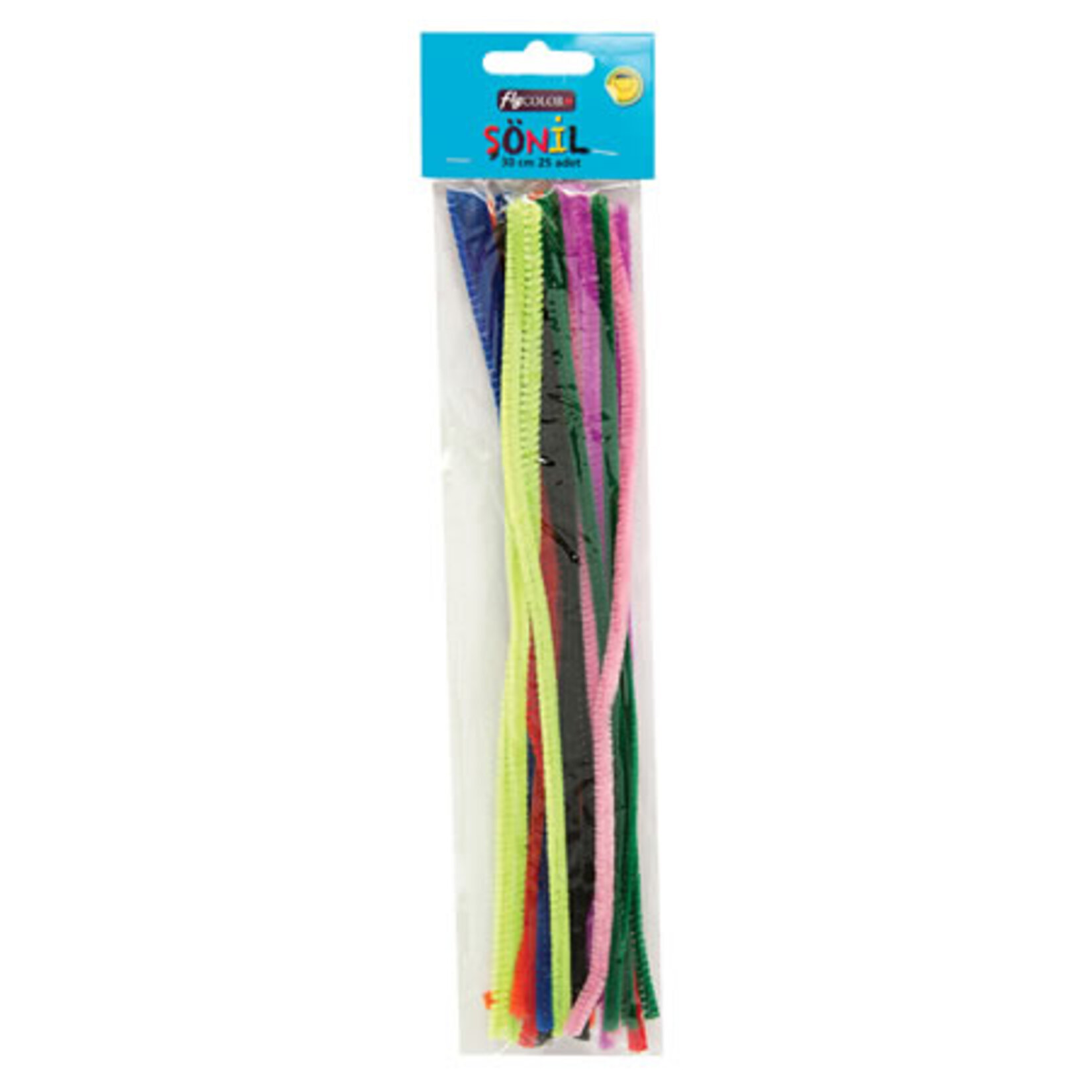 Fly Color Şönil 30 Cm 25'Li Paket