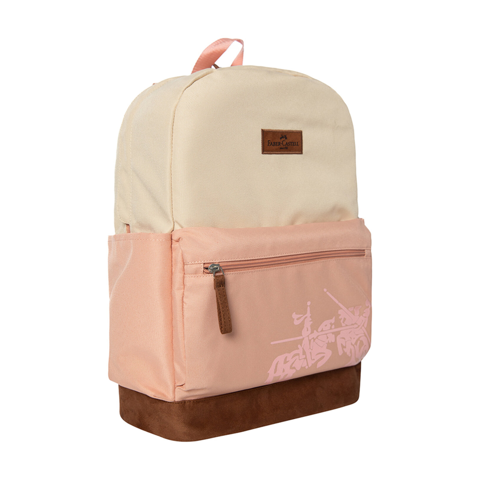 Faber Castell Urban Sırt Çantası Bej Pembe