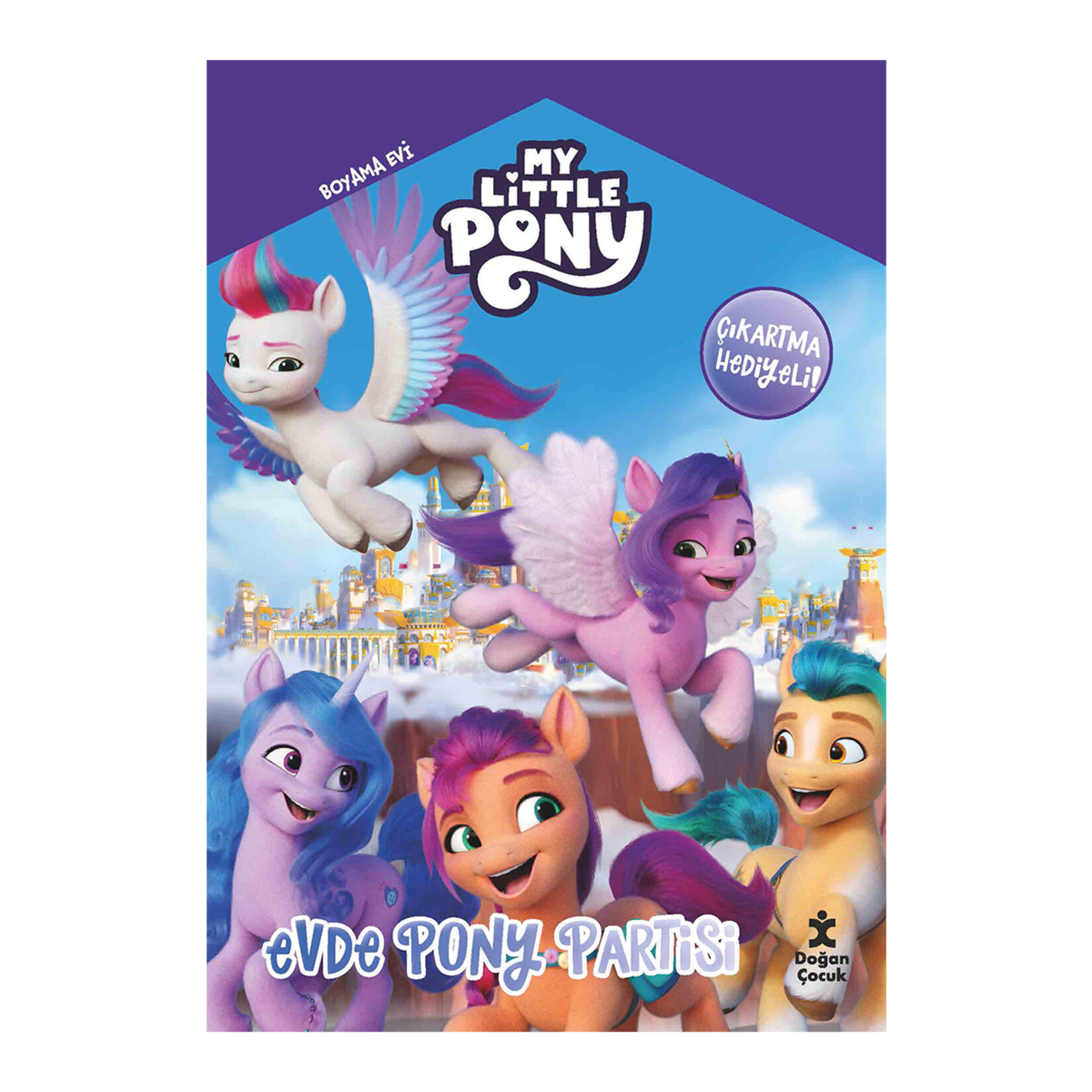 My Lıttle Pony Boyama Evi Evde Pony Partisi