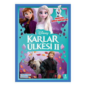 Parti Zamanı Çıkartmalı Boyama Kitabı