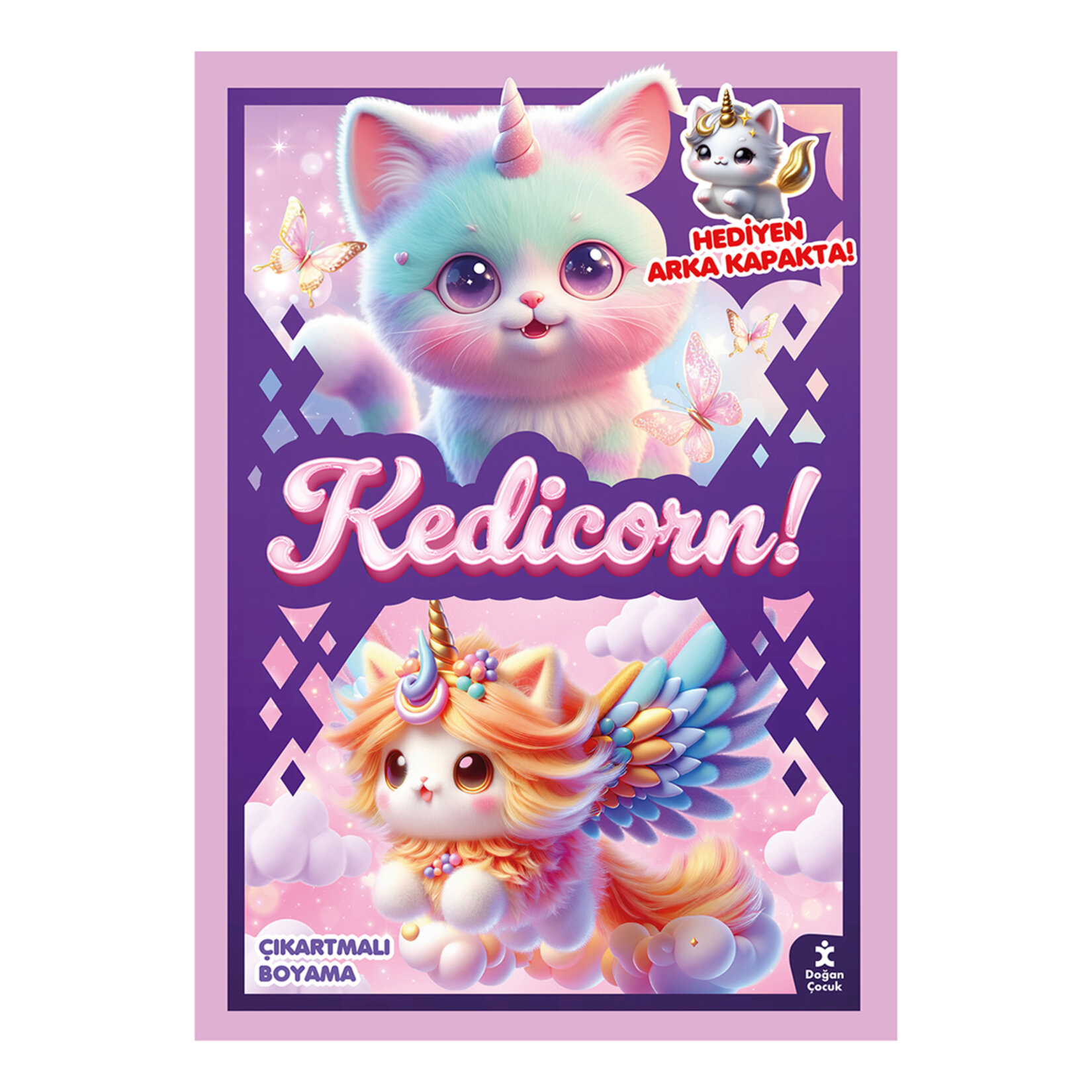 Parti Zamanı Çıkartmalı Boyama Kitabı - Görsel 2