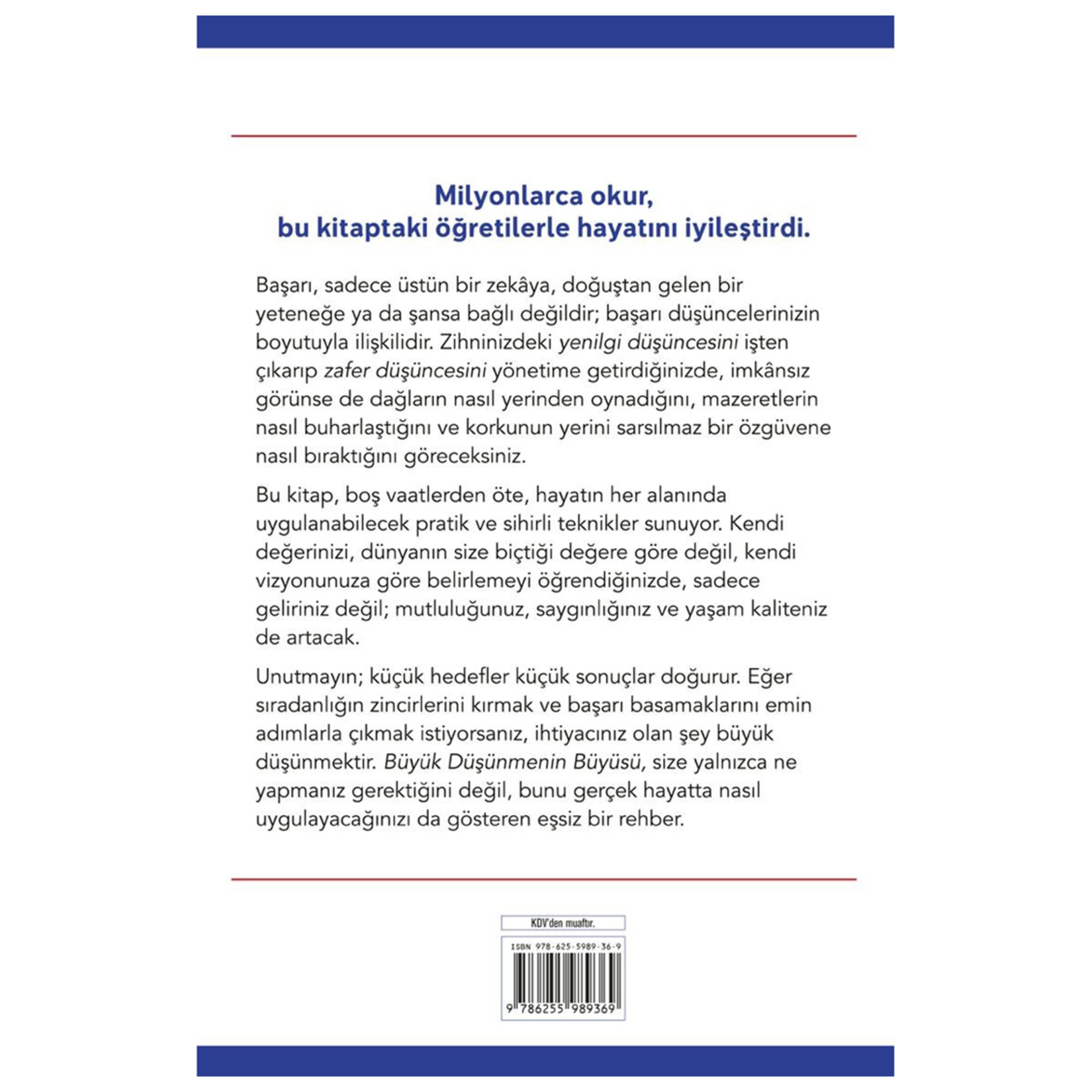 Büyük Düşünmenin Büyüsü - Görsel 2