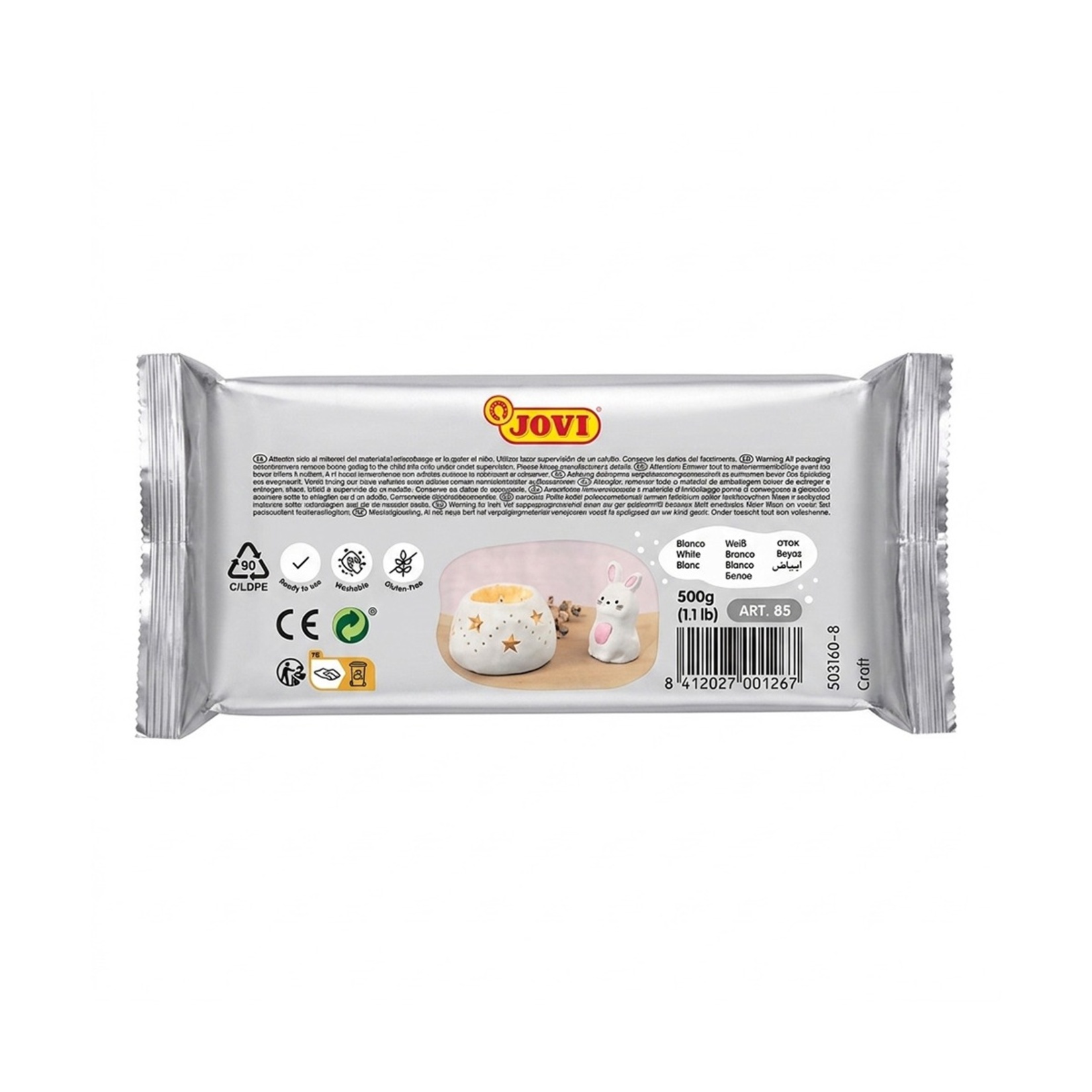Jovi 85 Seramik Hamuru Beyaz 500 G - Görsel 2