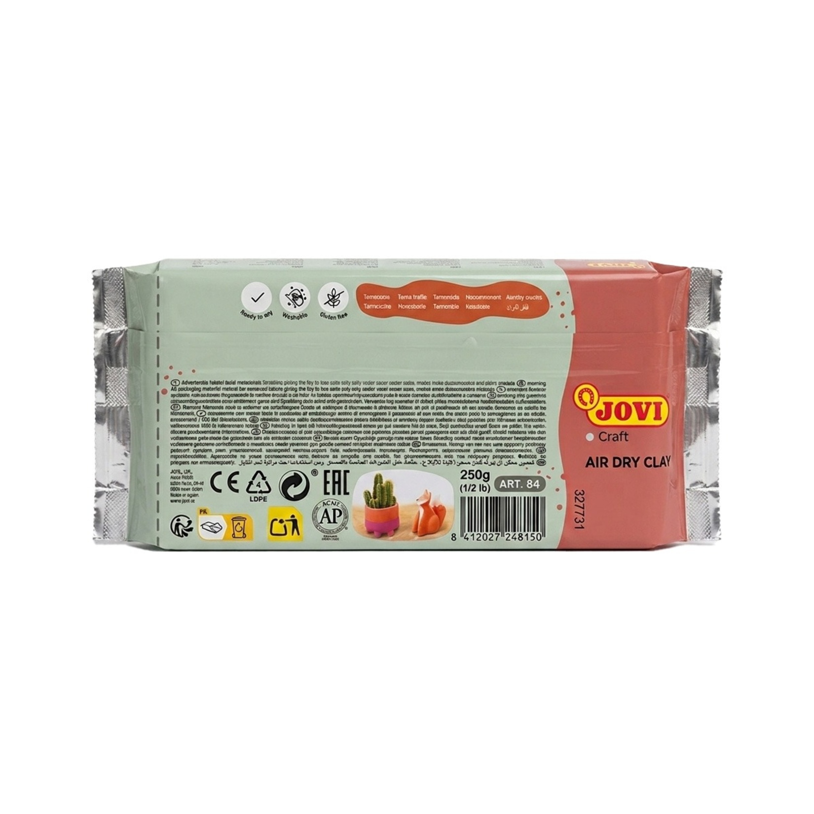 Jovi 84 Seramik Hamuru Toprak Rengi 250 G - Görsel 2