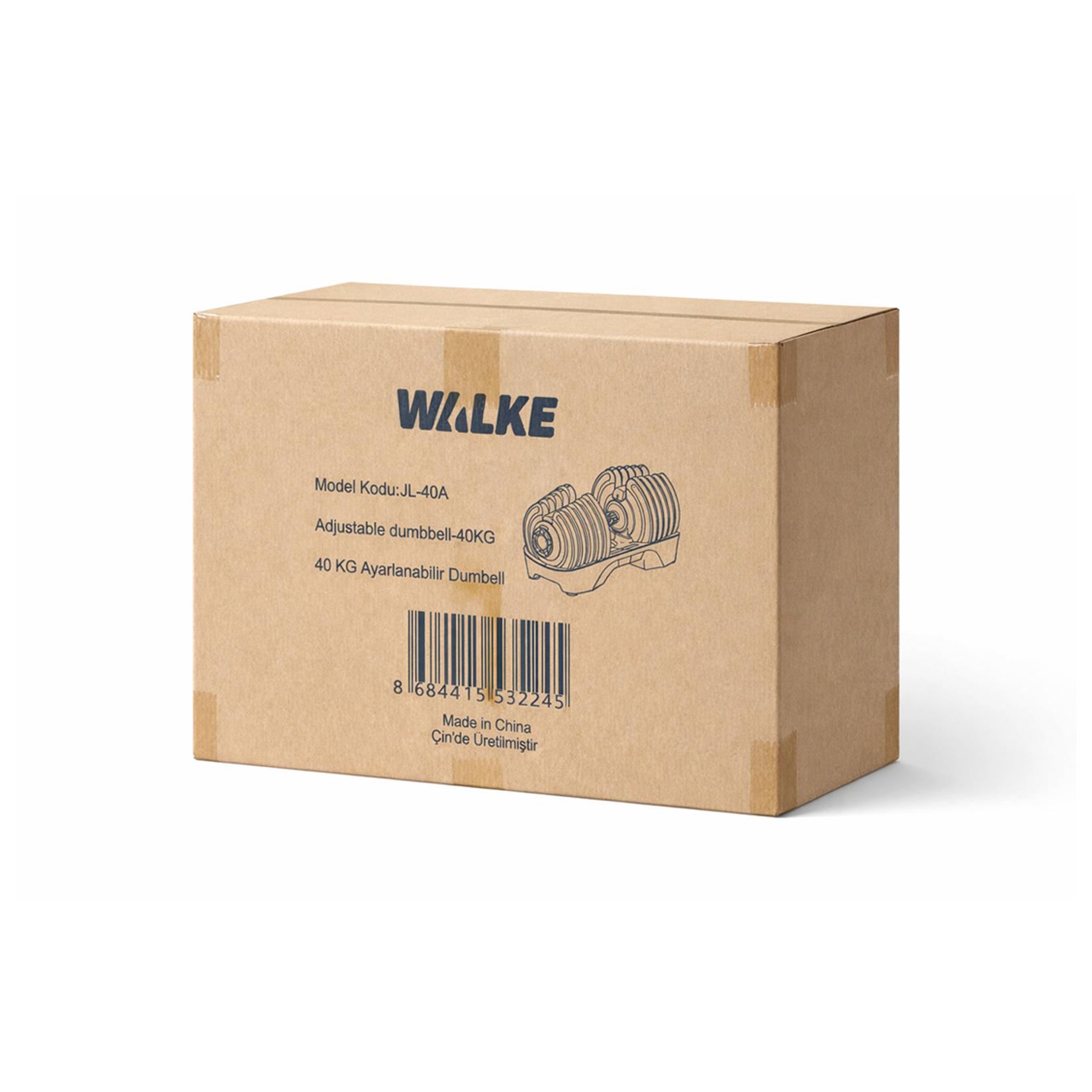 Walke JL-40A Premium Seri Ayarlanabilir Dambıl Set - Görsel 3