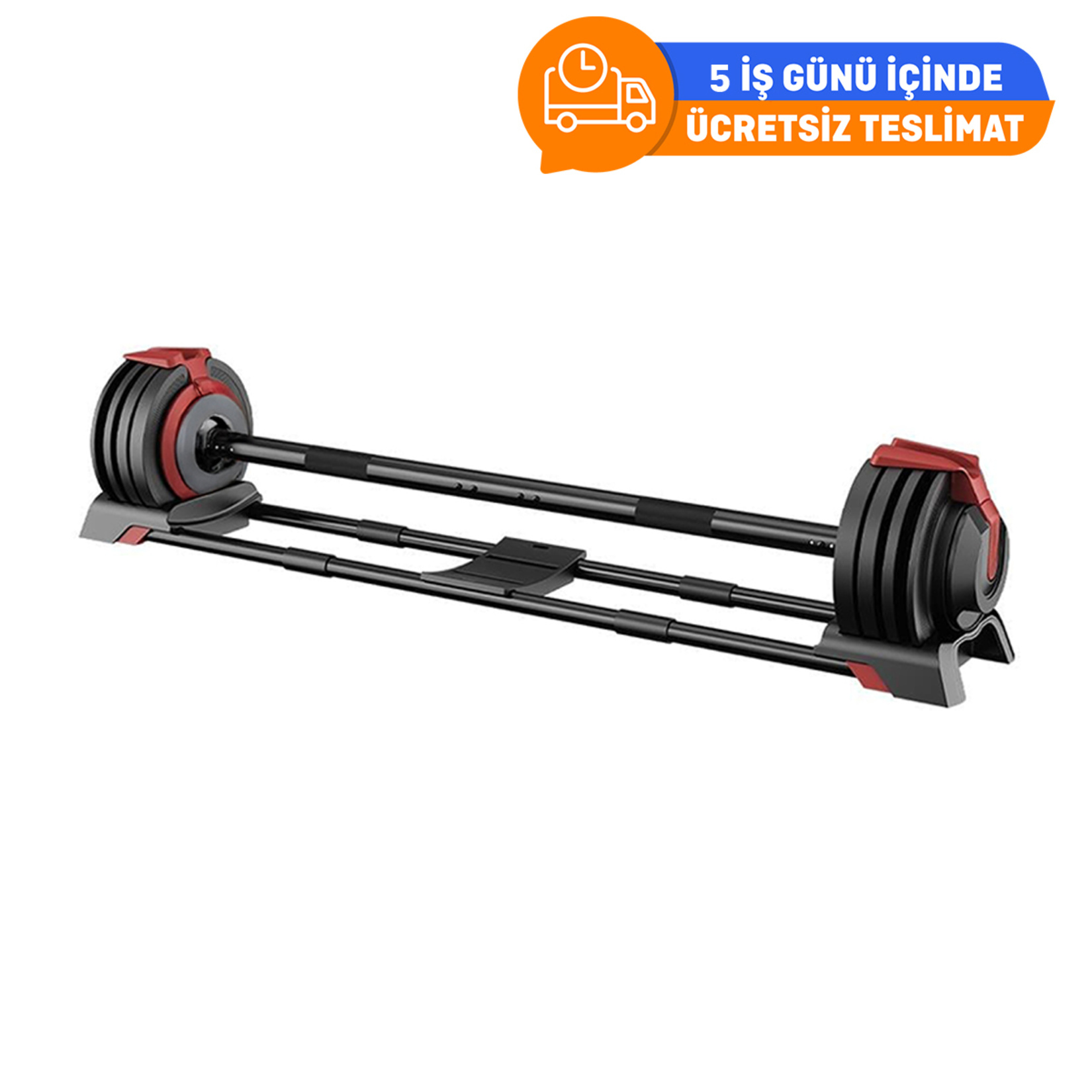 Walke Premium Birleştirilebilir Halter ve Dambıl - Görsel 1
