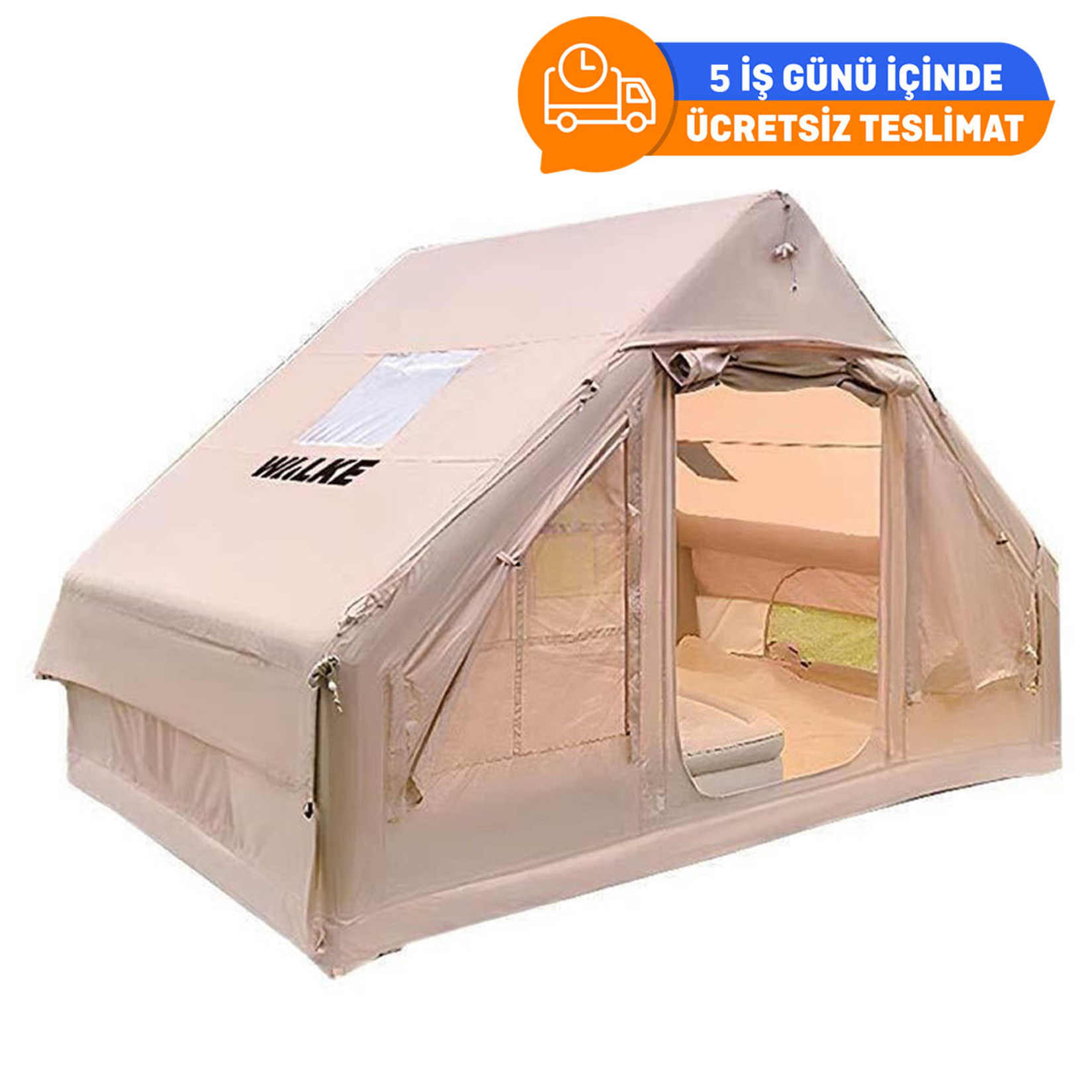 Walke Luxury 6m² Dayanıklı 4 Mevsim Şişme Çadır - Görsel 1