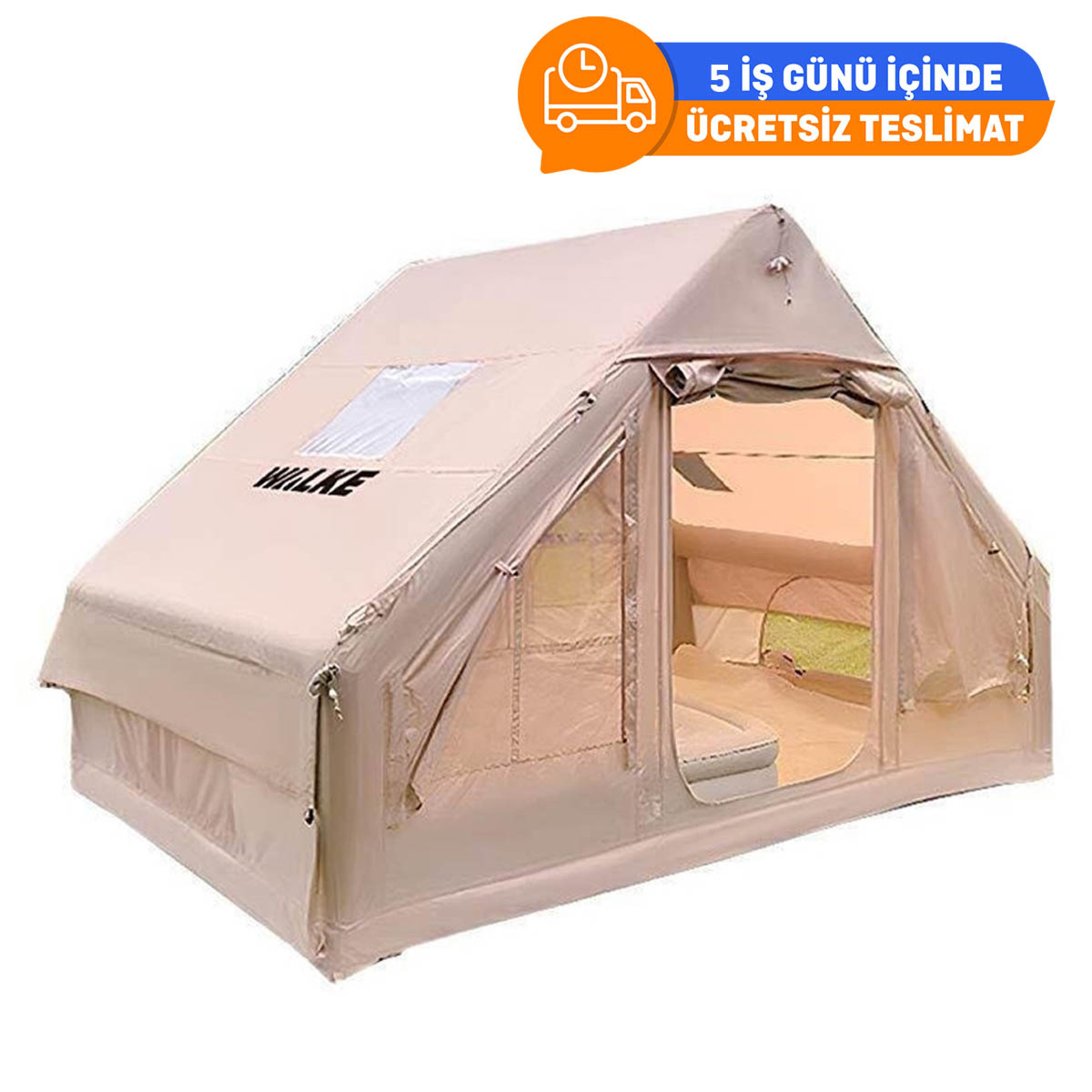 Walke Luxury 12m² Dayanıklı 4 Mevsim Şişme Çadır - Görsel 1