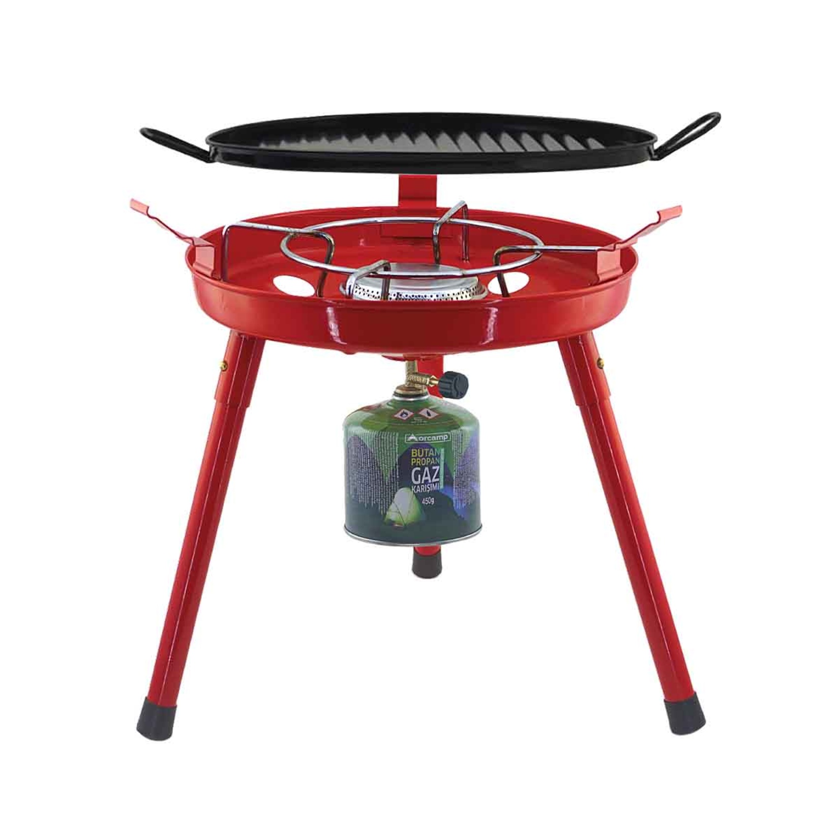 Orcamp GR-823 Üç Ayaklı Çok Amaçlı Süper Ocak - Görsel 2
