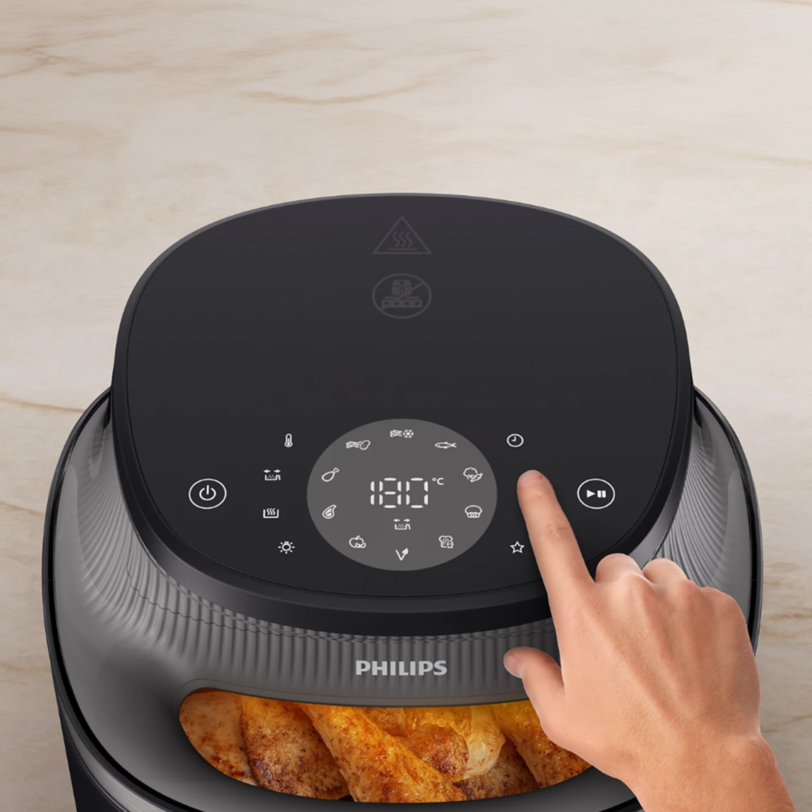 Philips 3000 Serisi NA322/00 4.2 Lt Yağsız Fritöz - Görsel 6