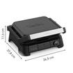 Tefal Supergrill 3In1 2000W Izgara ve Tost Makinesi Siyah - Görsel 2