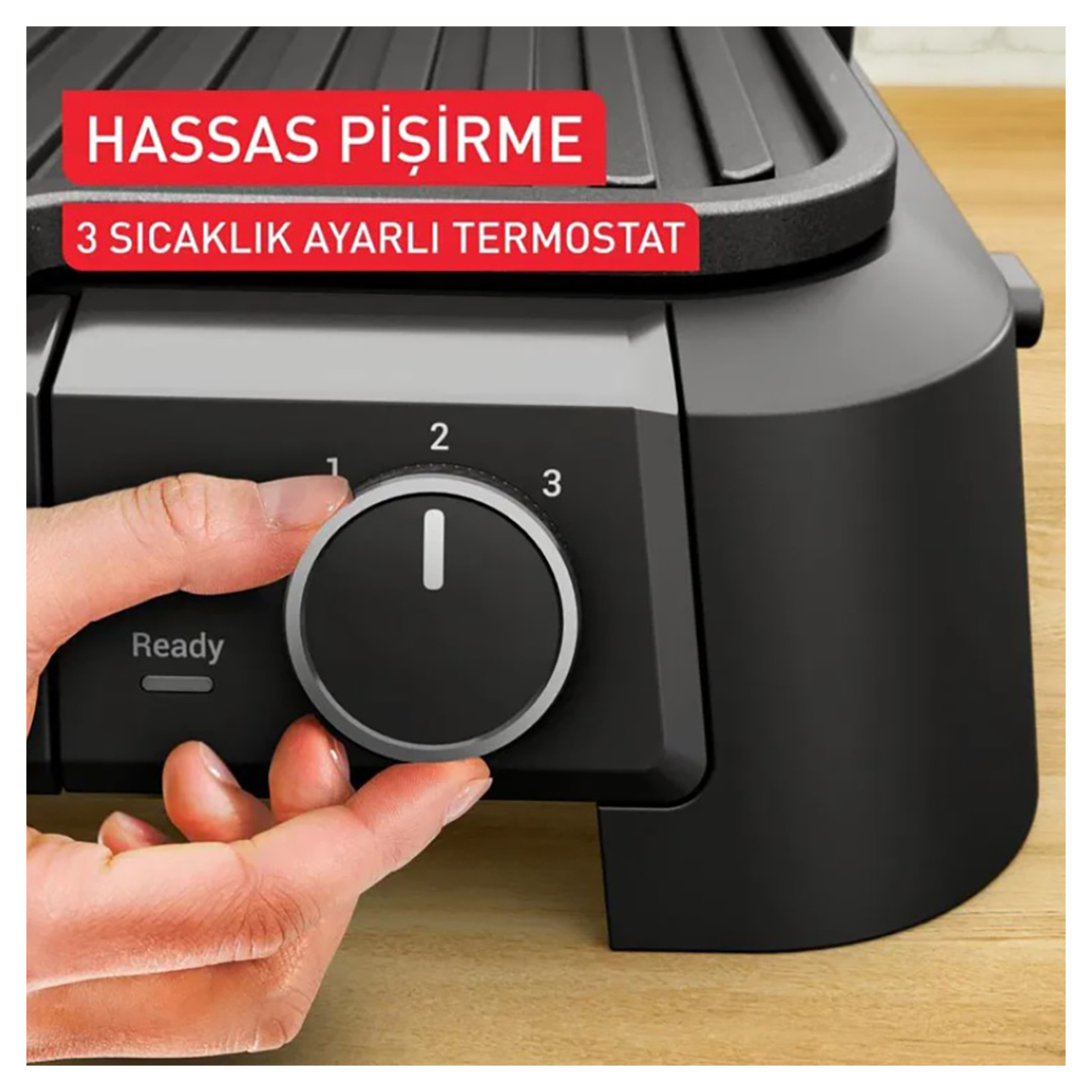 Tefal Supergrill 3In1 2000W Izgara ve Tost Makinesi Siyah - Görsel 4