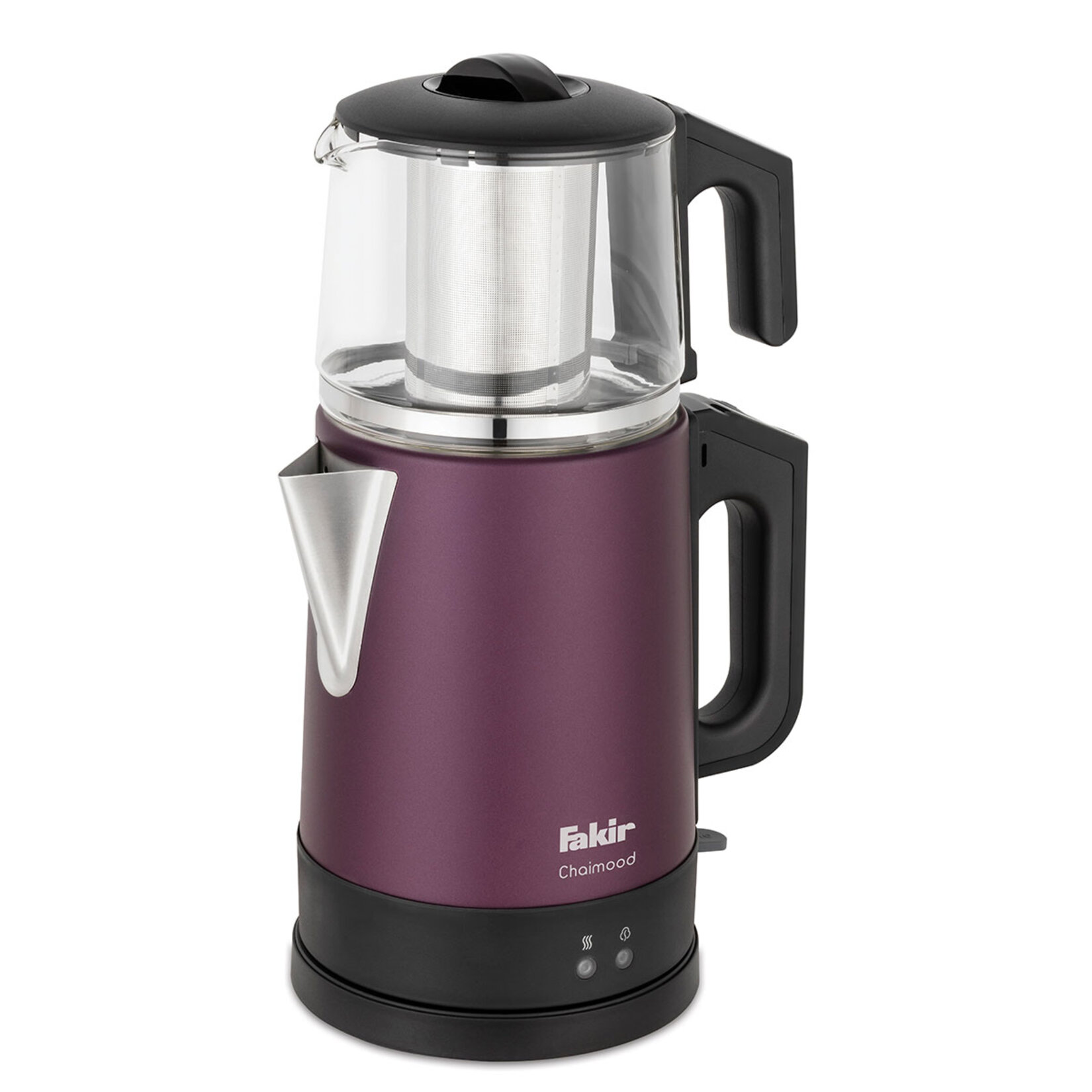 Fakir Chaimood Cam Demlik Çelik Çay Makinesi