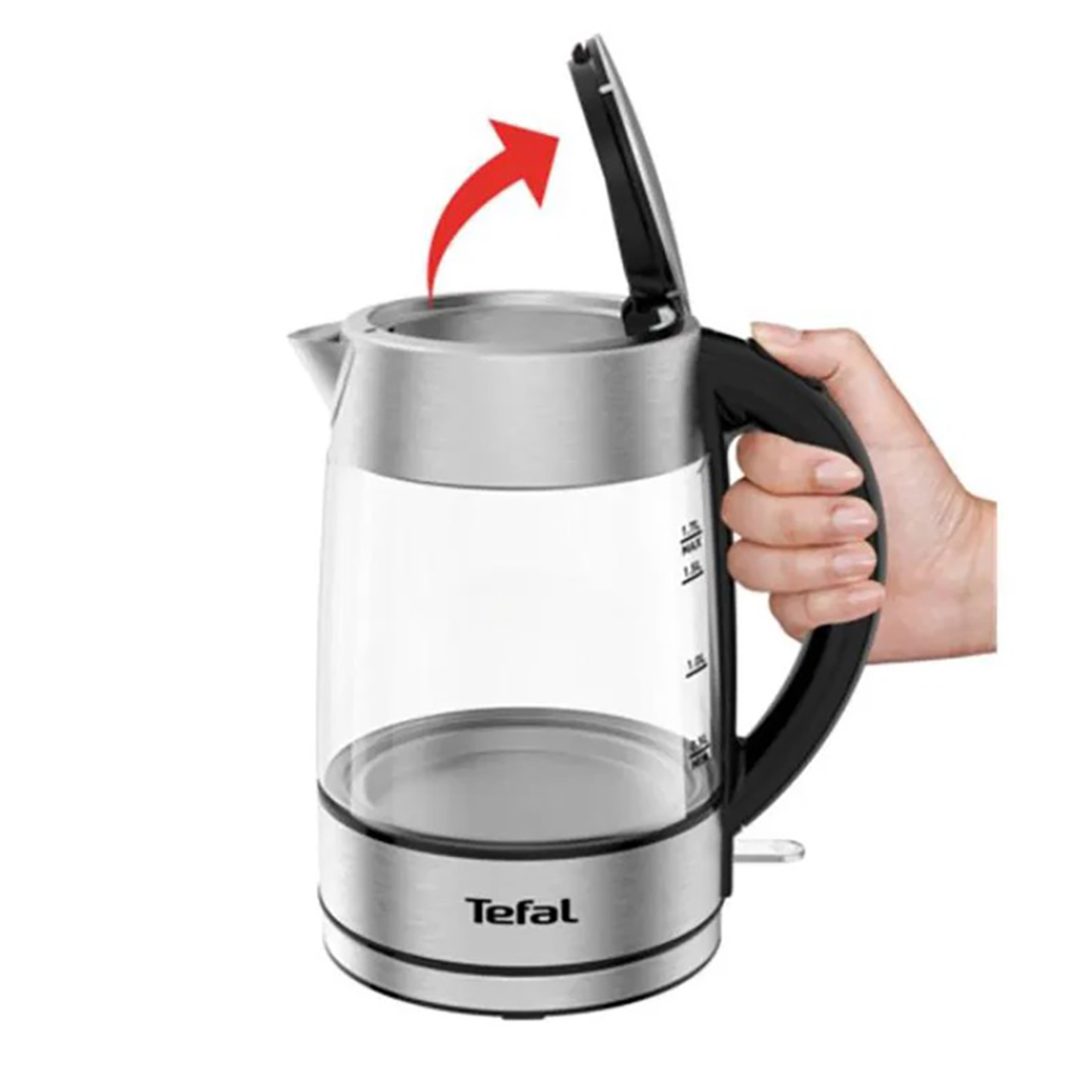Tefal KI772D38 2400 W Işıklı Cam Kettle 1,7 L - Görsel 6