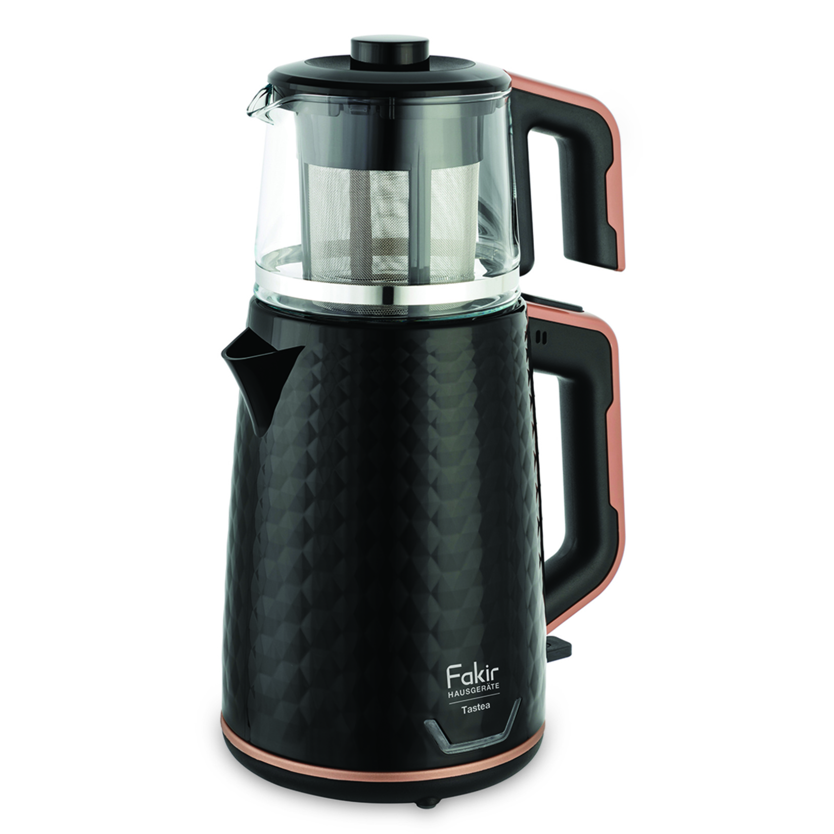 Fakir Tastea Çay Makinesi Siyah-Rose - Görsel 1