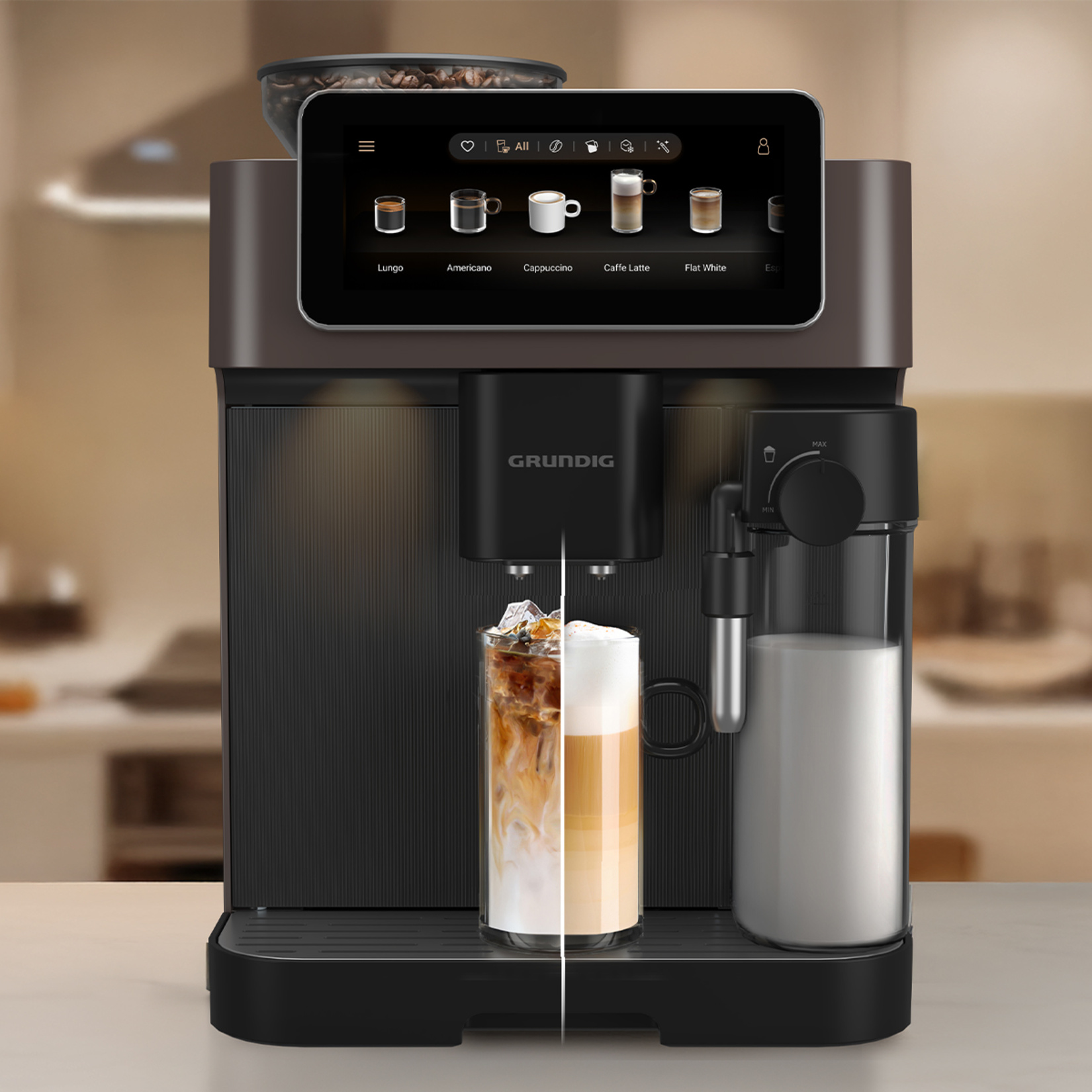 Grundig KVA 9230 Delisia Tam Otomatik Espresso Makinesi