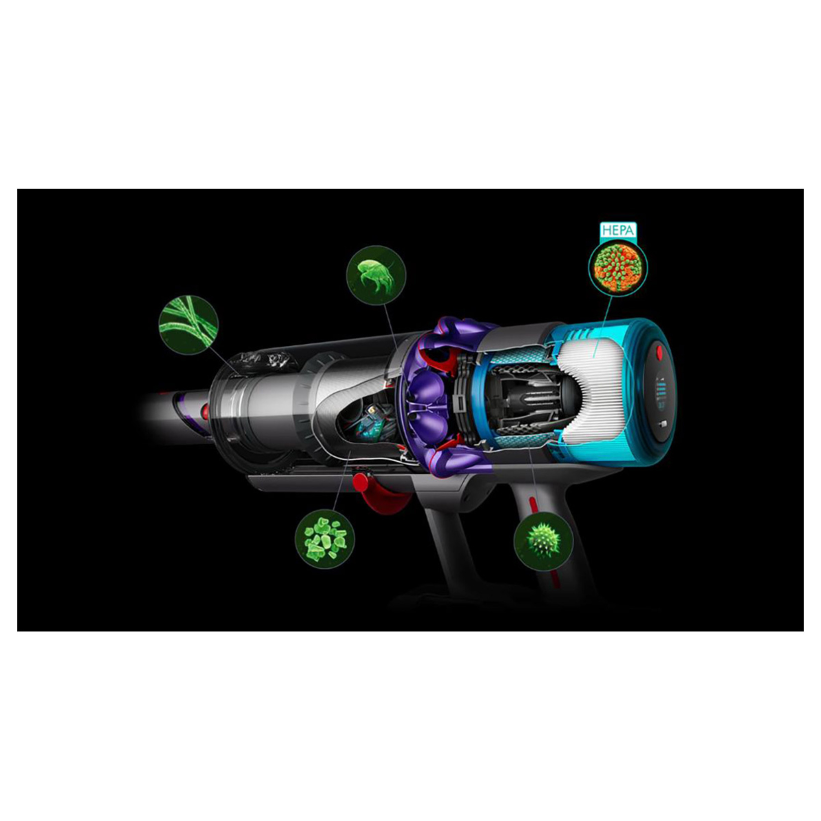 Dyson Gen5 Detect Absolute Dikey Şarjlı Süpürge - Görsel 4