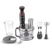 Homend Functionall 2851H Mutfak Robotu Blender Siyah Kırmzı - Görsel 1