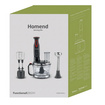 Homend Functionall 2851H Mutfak Robotu Blender Siyah Kırmzı - Görsel 2