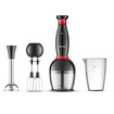 Homend Handmaid 1967H Blender Set Siyah Kırmızı - Görsel 1