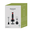 Homend Handmaid 1967H Blender Set Siyah Kırmızı - Görsel 2