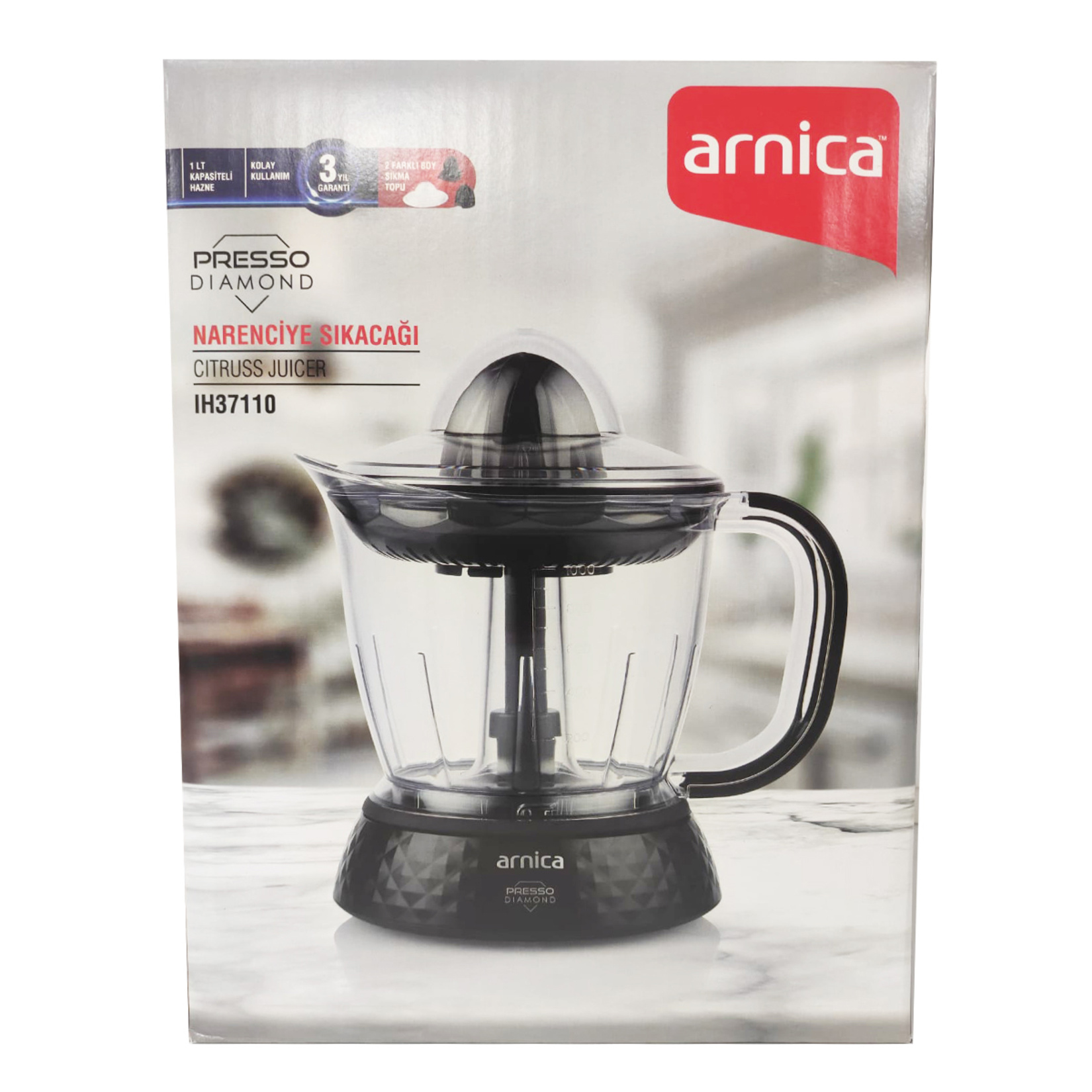 Arnica Presso Diamond IH37110 Narenciye Sıkacağı - Görsel 6