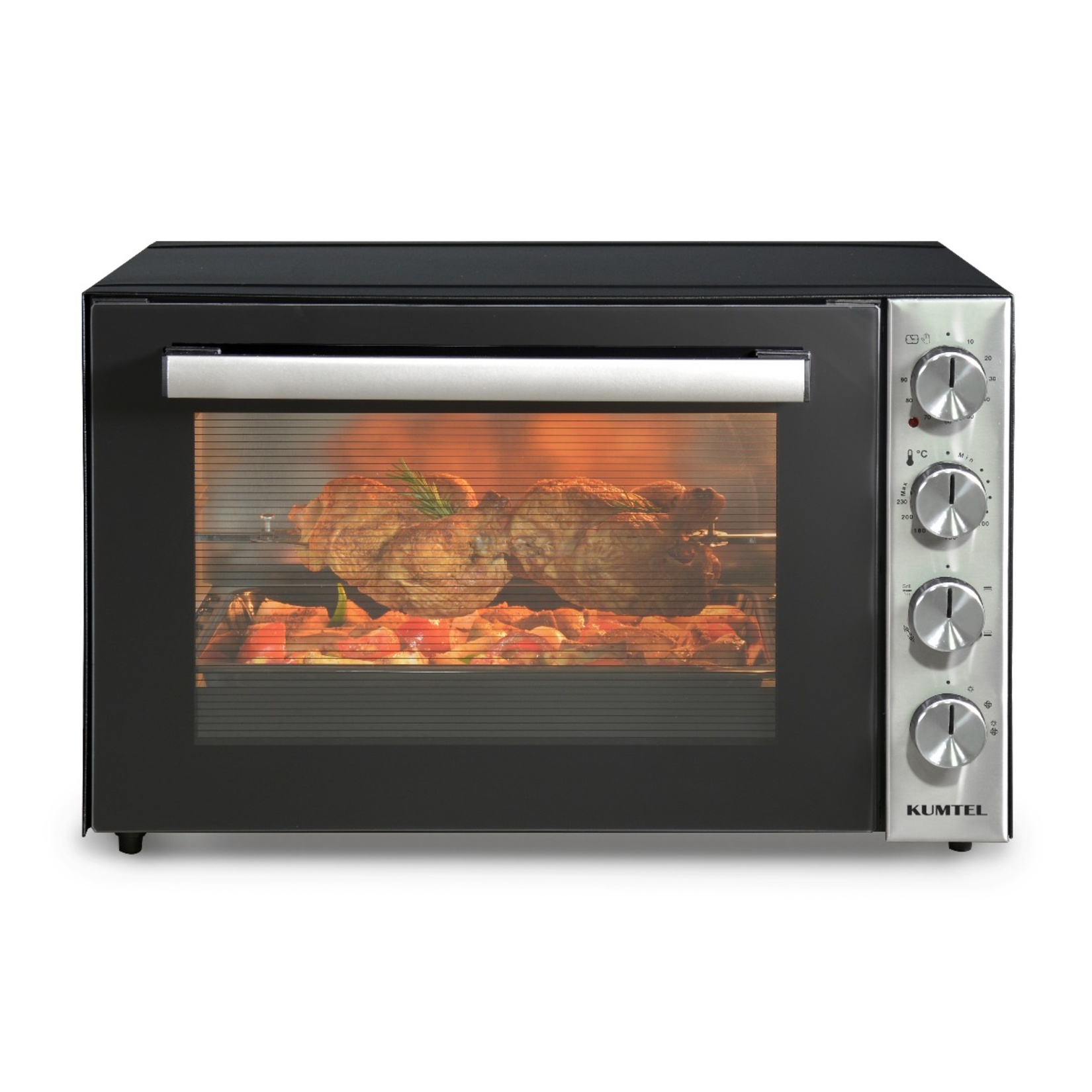 Kumtel Piliç Çevirmeli 71 L Midi Fırın LX-9645