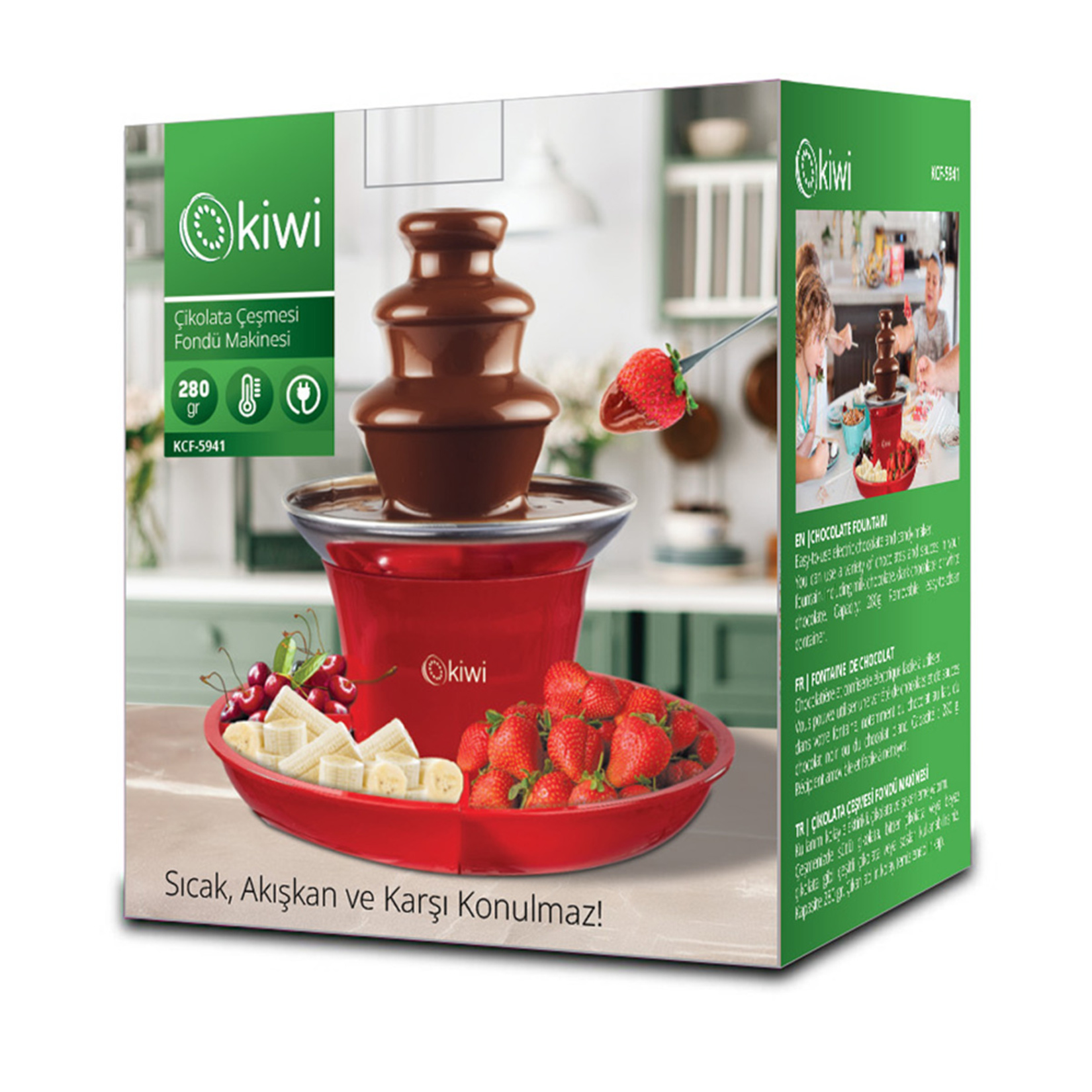 Kiwi Çikolata Şelalesi KCF 5941 - Görsel 1