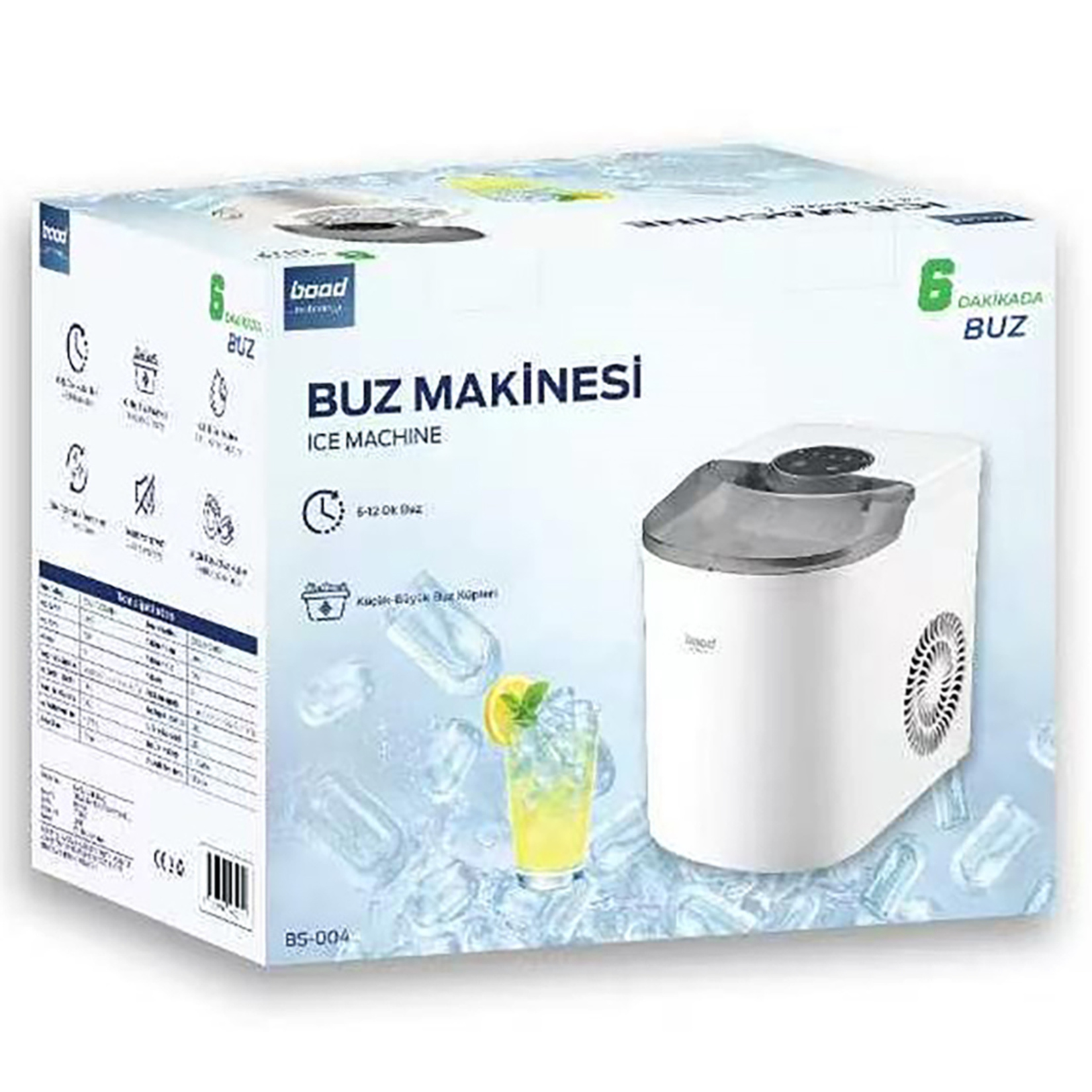 Bood Buz Makinesi BS-004 - Görsel 2