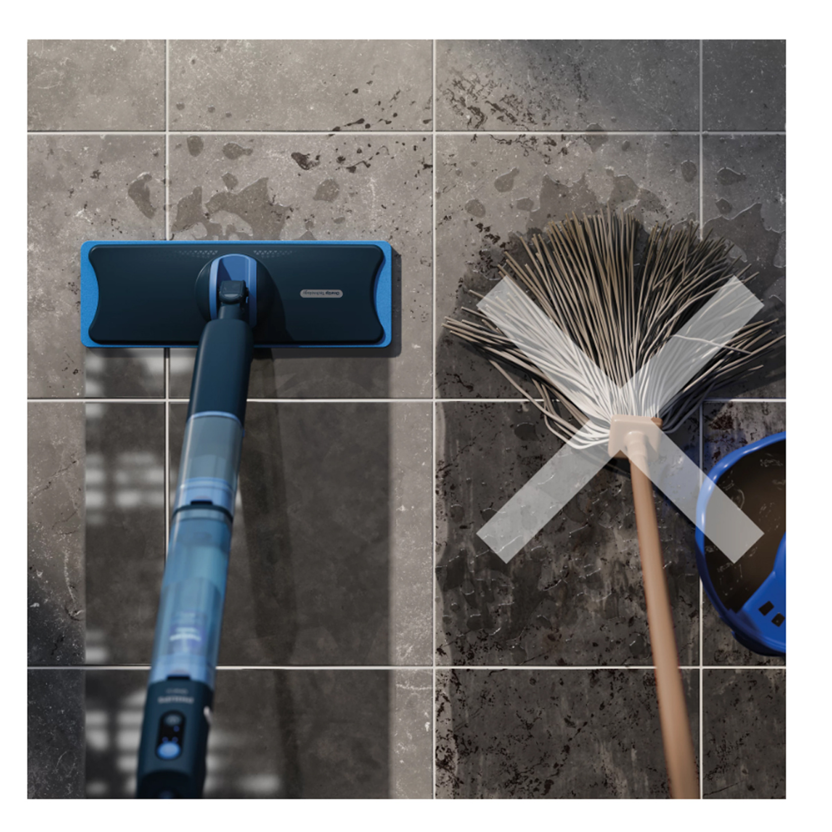 Philips Oneup 5000 Serisi XV5113/01 Elektrikli Mop - Görsel 5