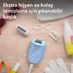 Philips BRE247/05 Epilasyon Cihazı Mavi - Görsel 7