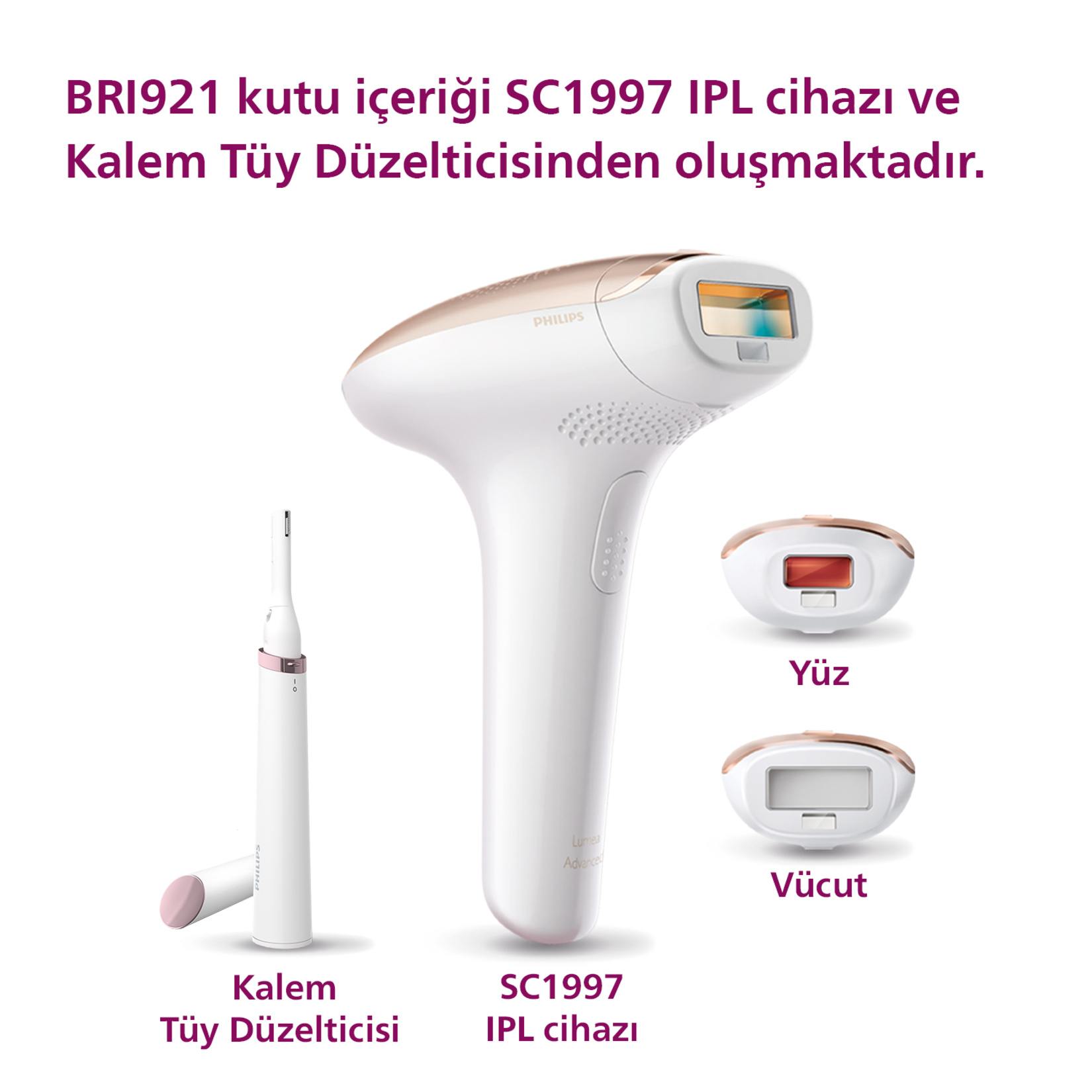 Philips BRI921/00 Lumea Epilasyon Tüy Alma Cihazı - Görsel 2