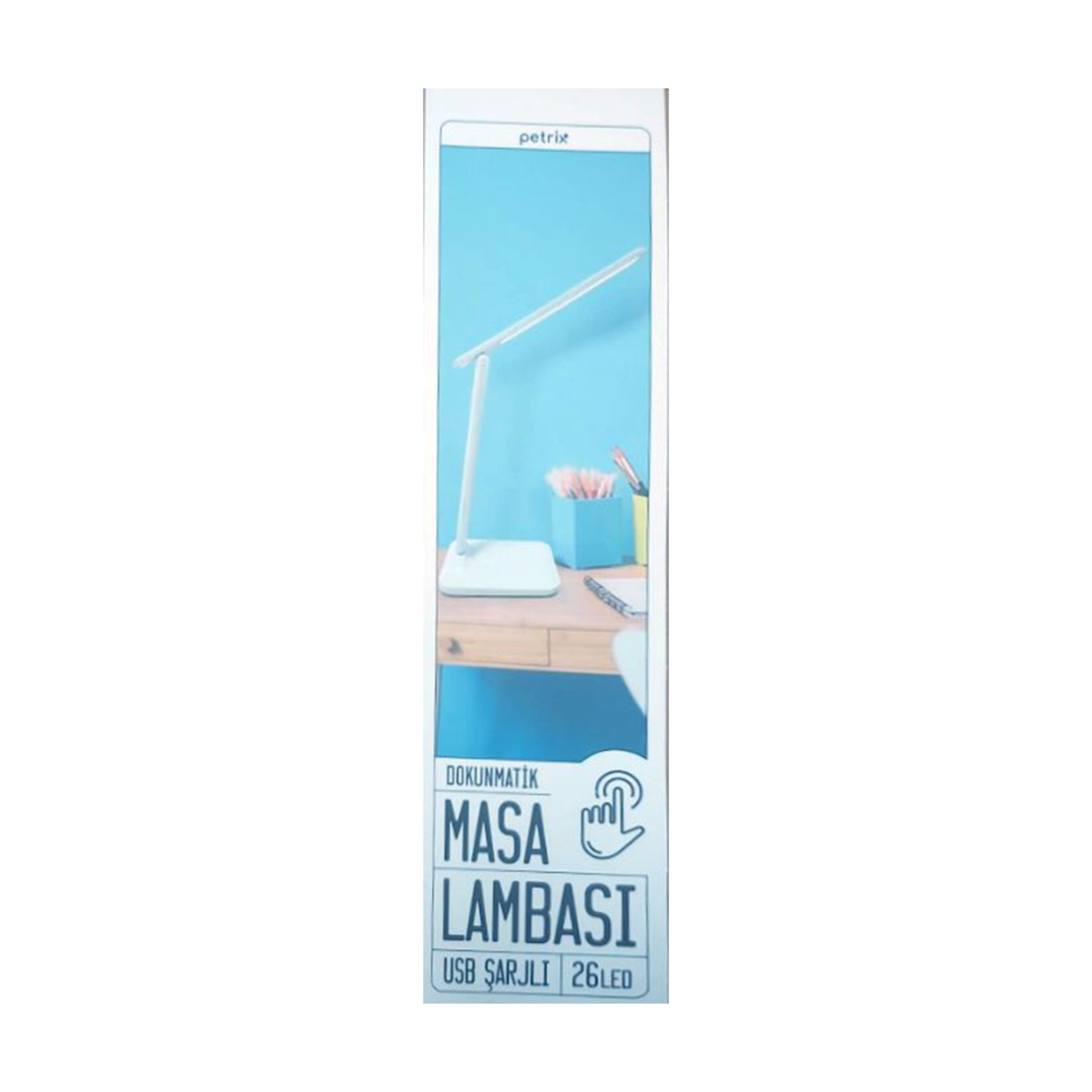 Petrix 230539 Dokunmatik Şarjlı Led Masa Lamba
