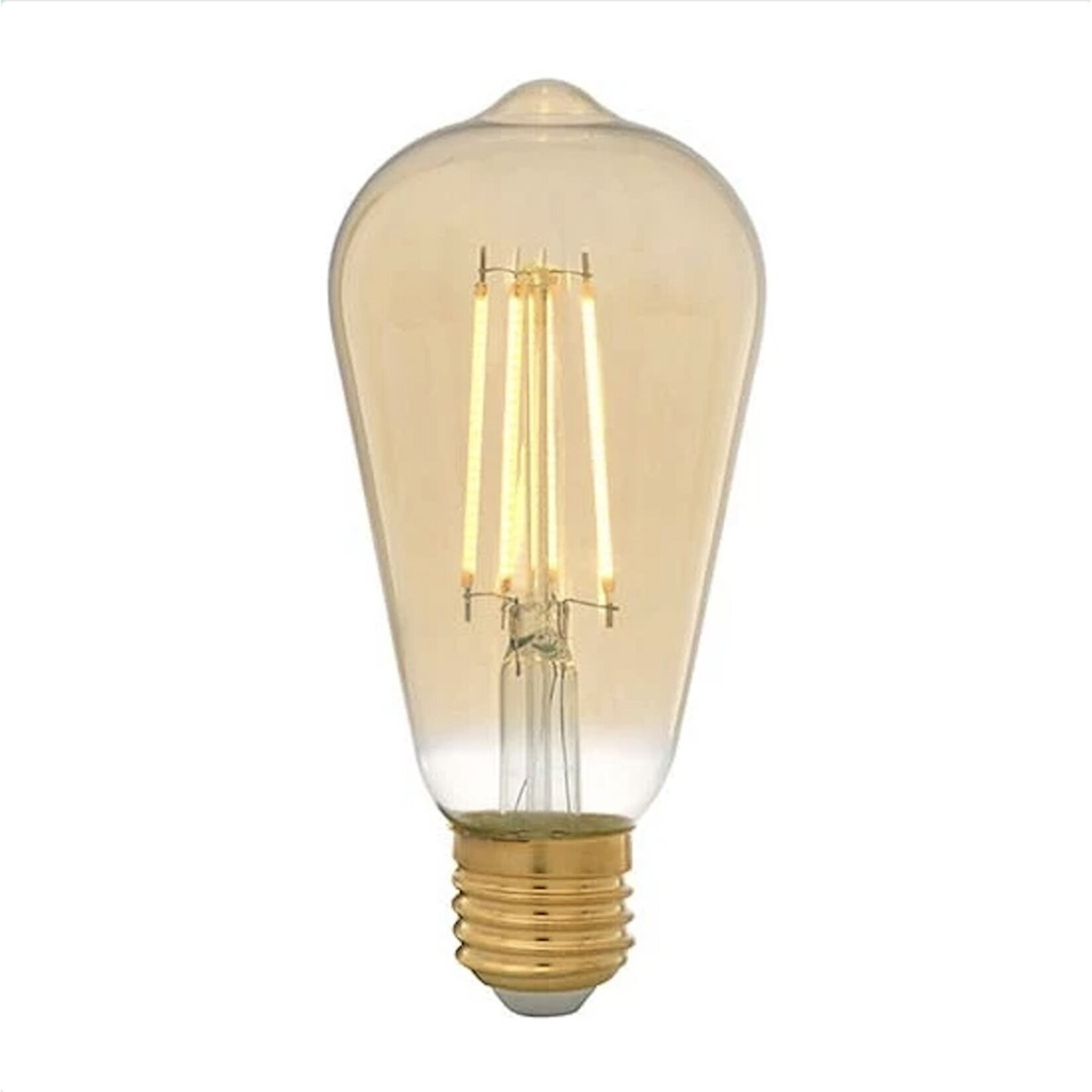 Panasonic E27 Led Fılaman ST64 Rustik Sarı Işık - Görsel 2