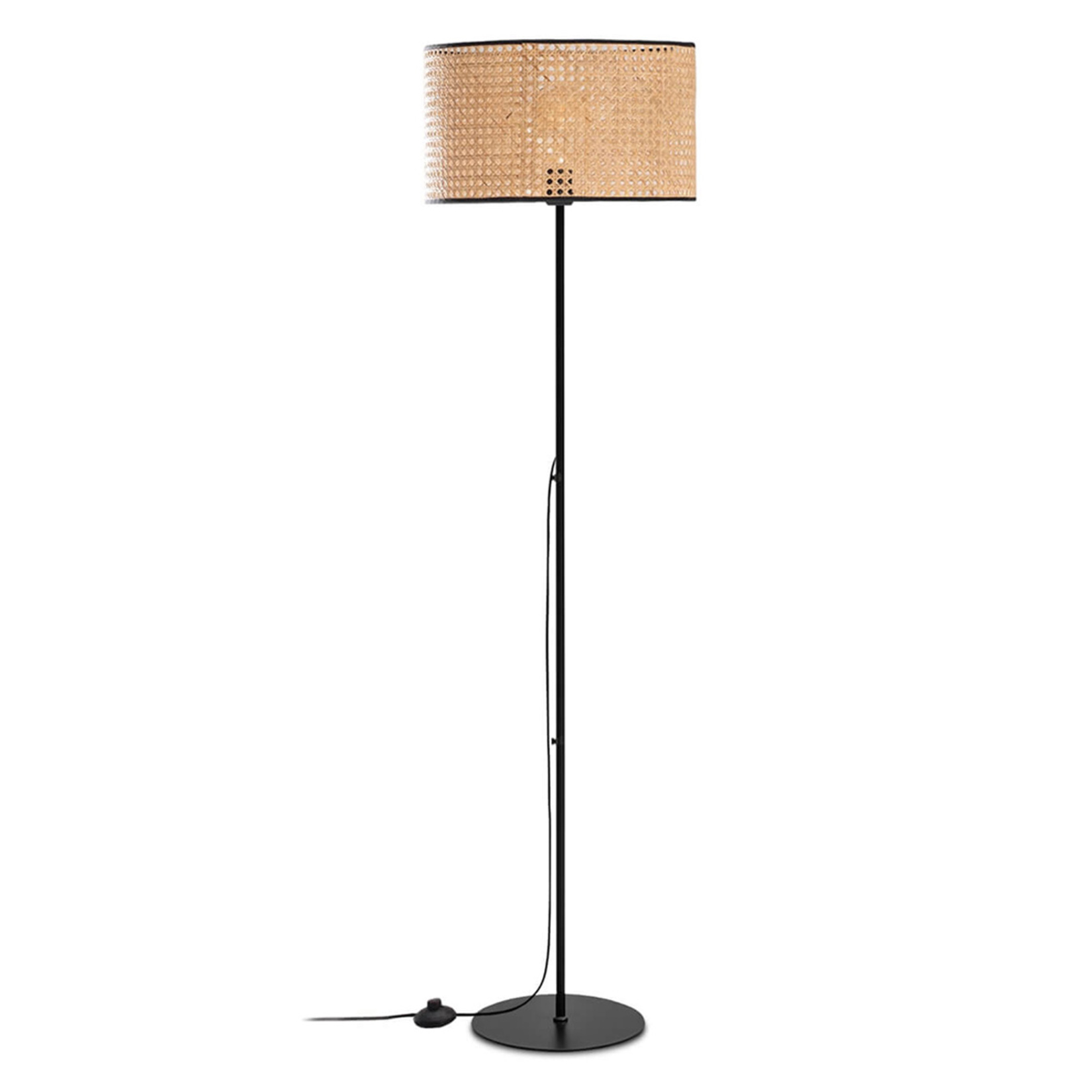 Homing Brooks Metal Gövde Rattan Lambader 241611 - Görsel 1