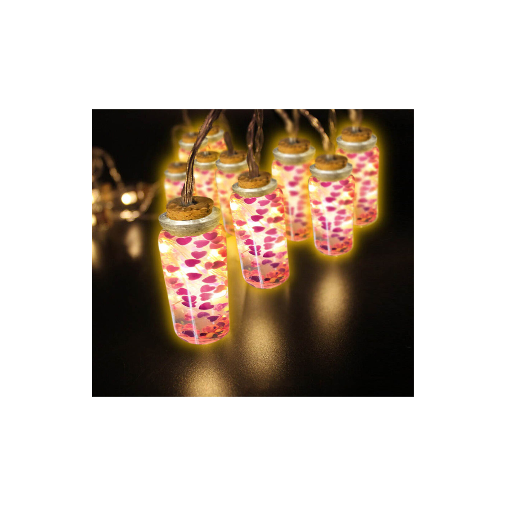 Urban Mood Dekoratif Led Işık Kavanoz 10'lu - Görsel 3