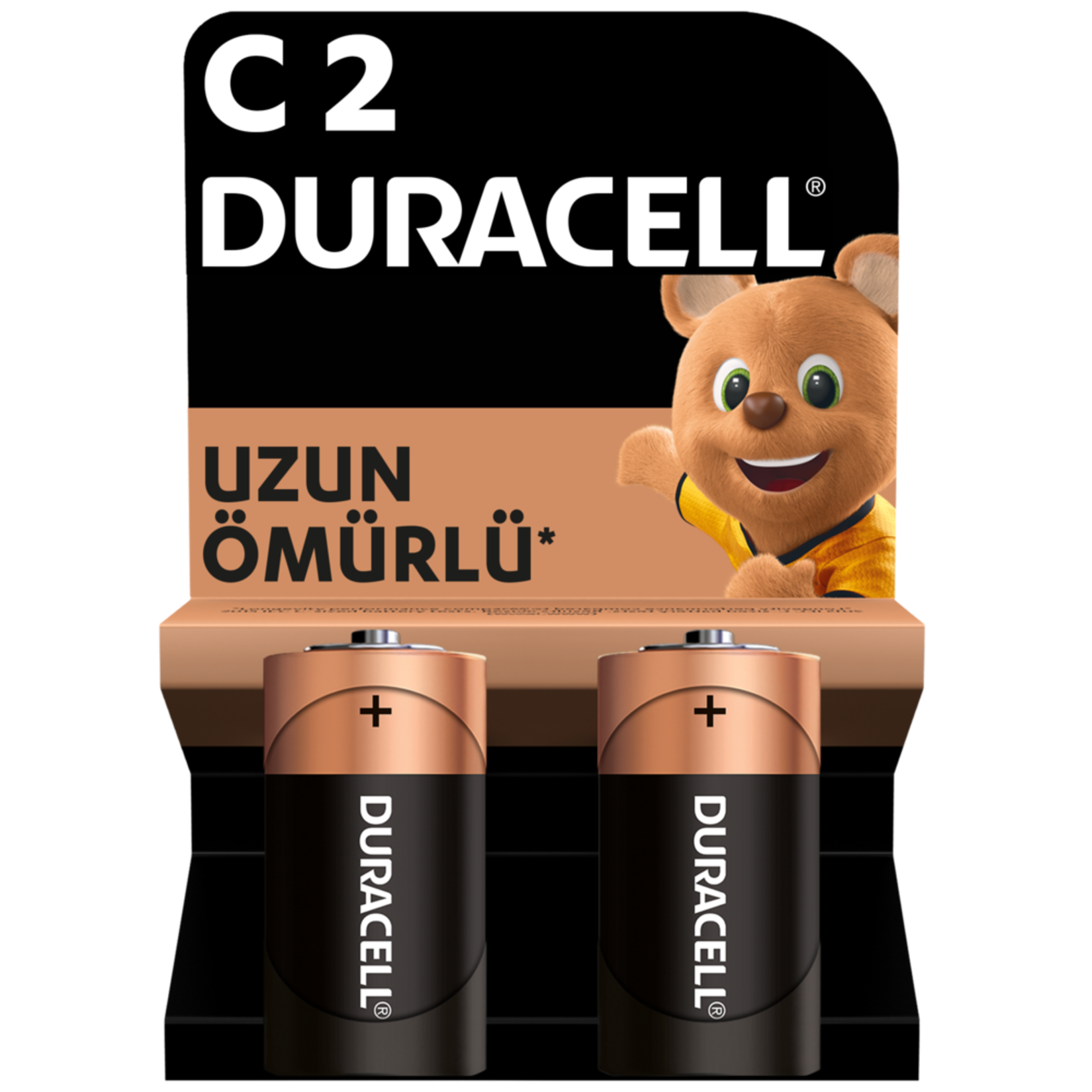 Duracell Alkalin C Pil, 1,5V (LR14 / MN1400), 2’li Paket - Görsel 1