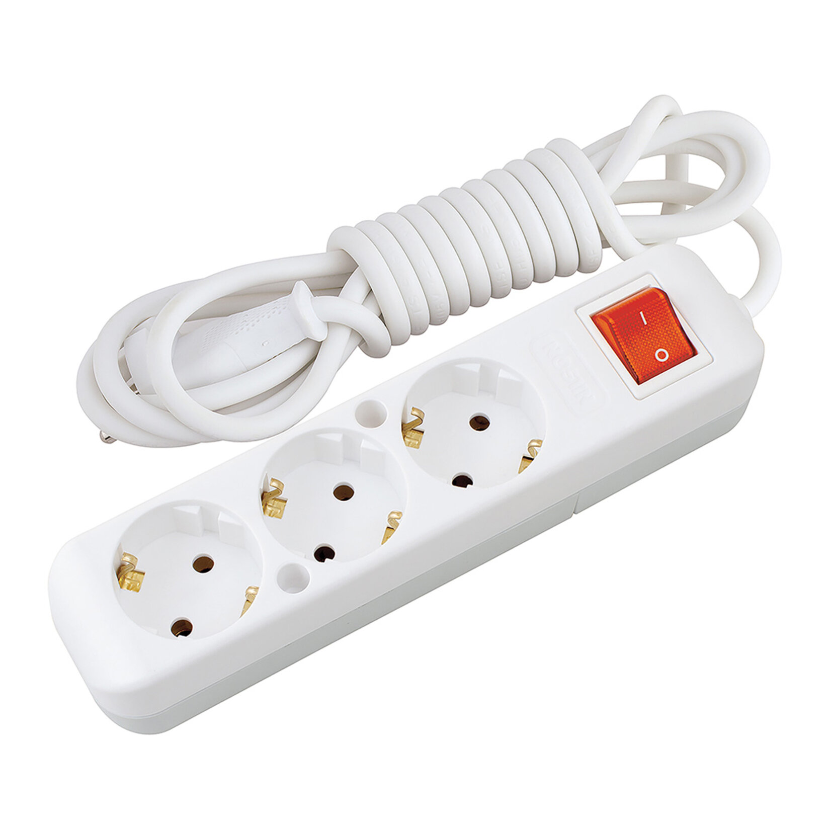 Nilson Anahtarlı 3'lü 3 Metre Grup Priz Flash - Görsel 1