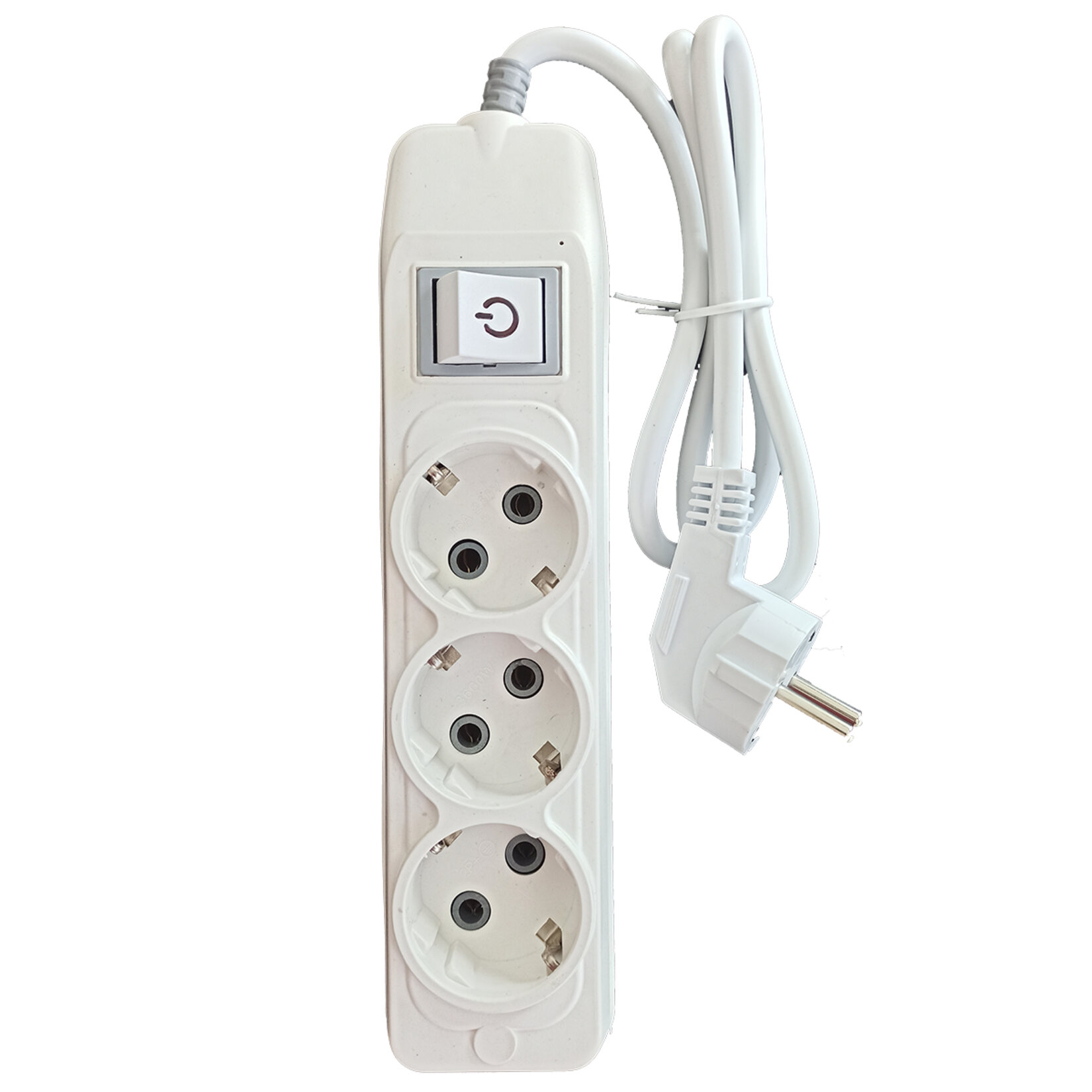 Glow Worm 3'lü 1M Anahtarlı Grup Priz