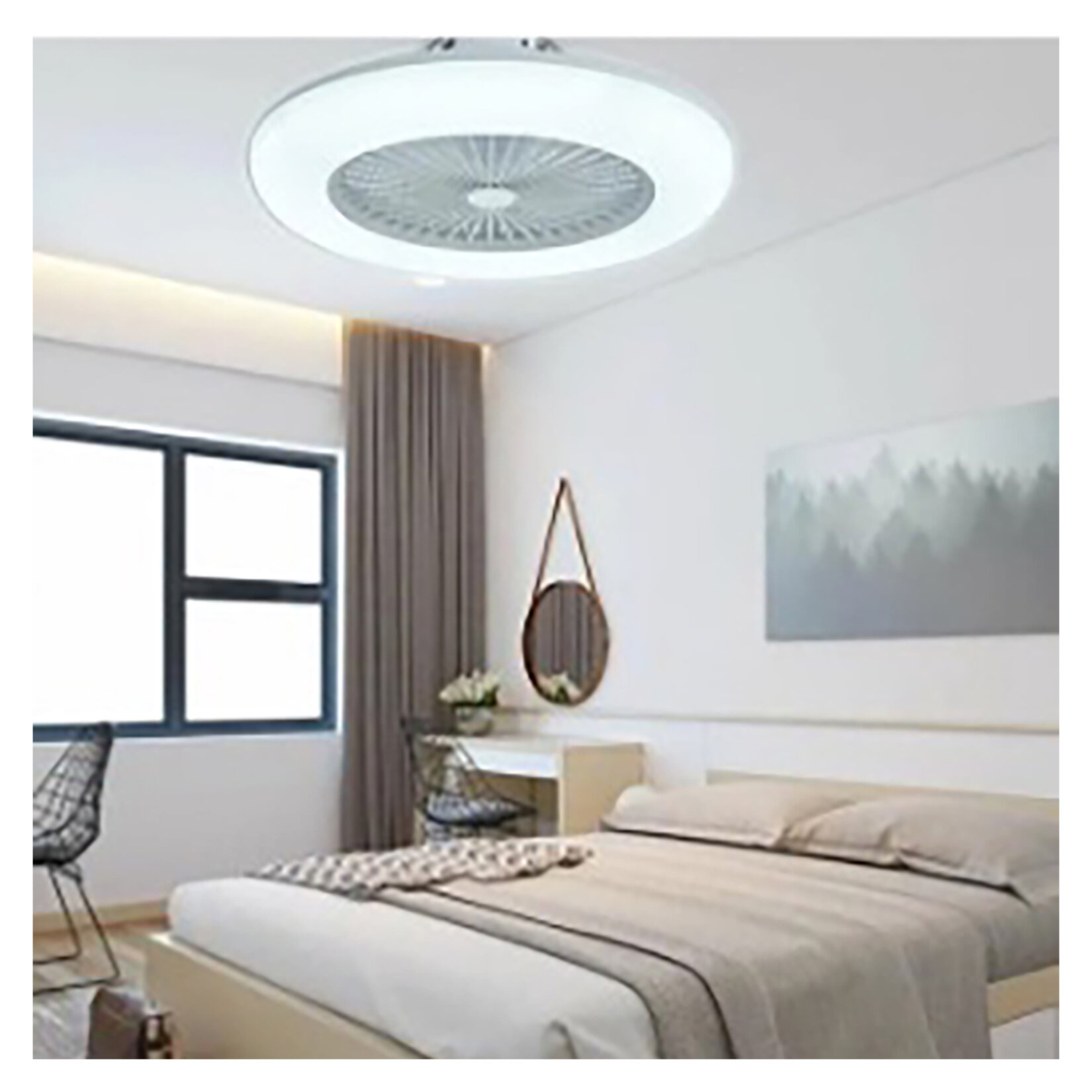 Joysidea Tavan Vantilatör ve Led Lamba FN-990 - Görsel 1