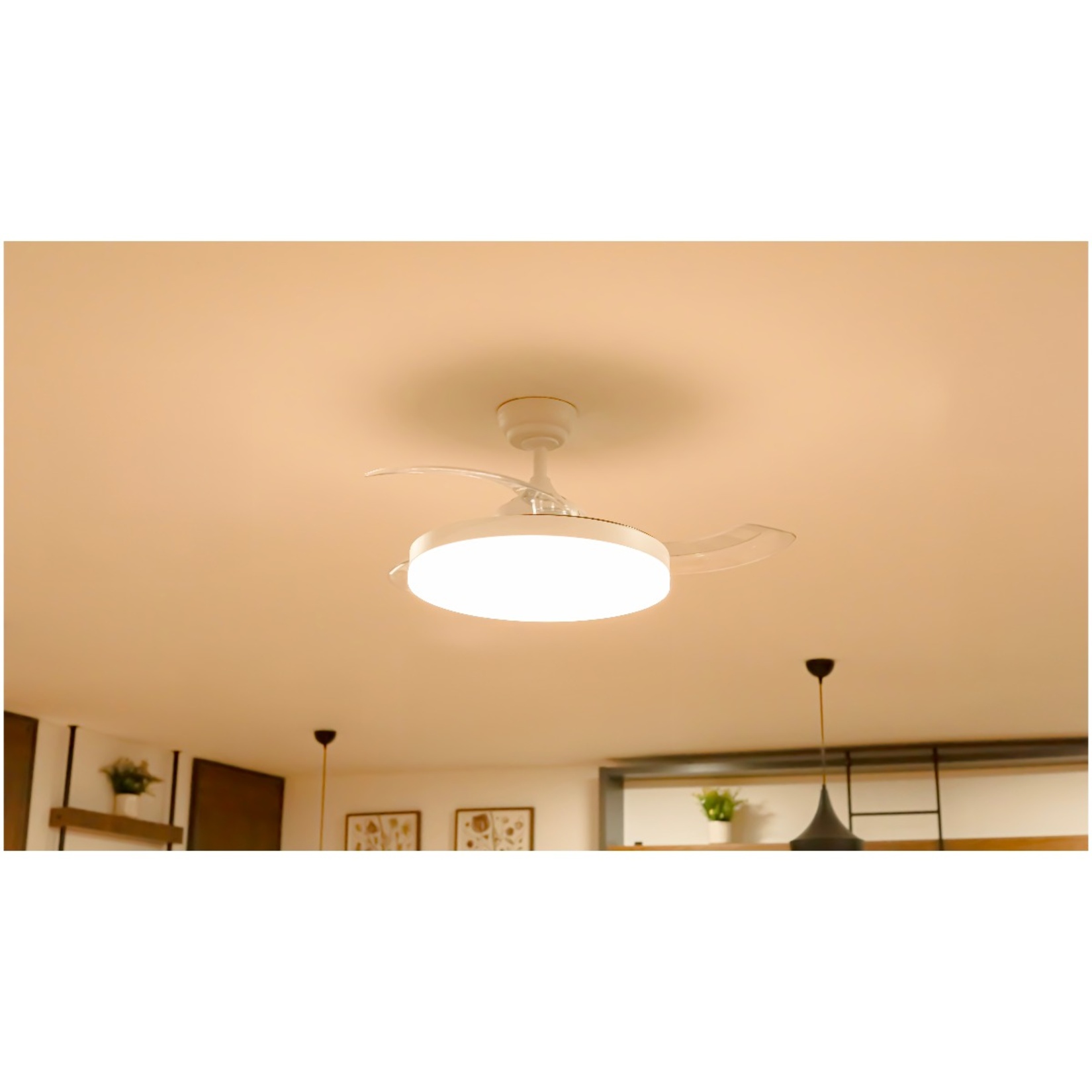 Panasonic Led Tavan Vantilatörü 36W Led + 30W Fan - Görsel 4