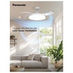 Panasonic Led Tavan Vantilatörü 36W Led + 30W Fan - Görsel 6