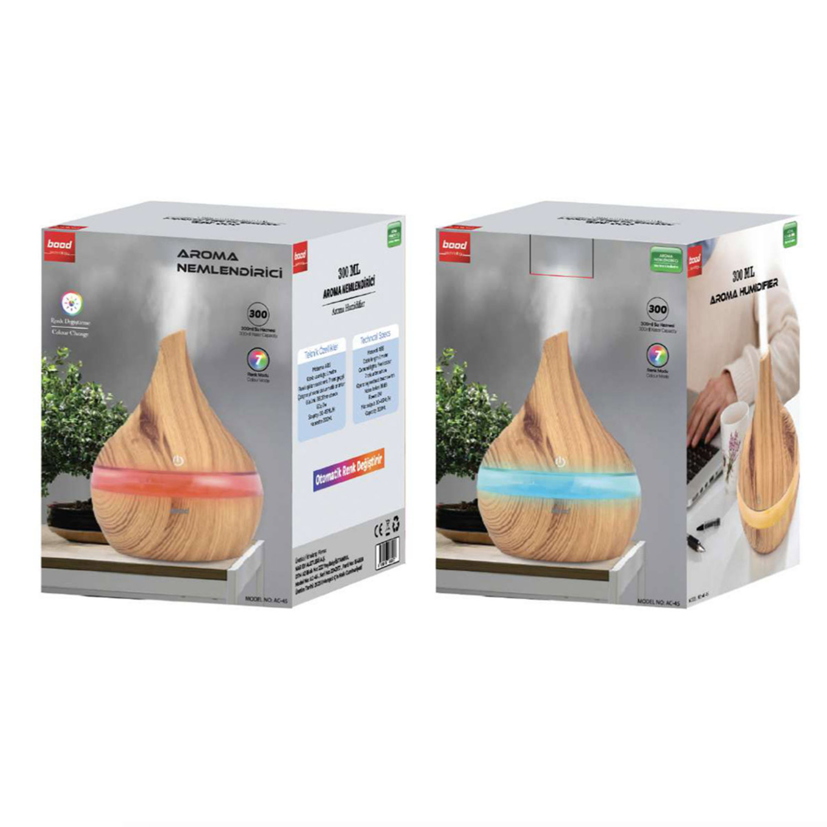 Bood Aroma Nemlendirici AC-45 - Görsel 2