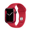 Apple Watch Series 7 41mm Kırmızı MKN23TU Akıllı Saat - Görsel 1