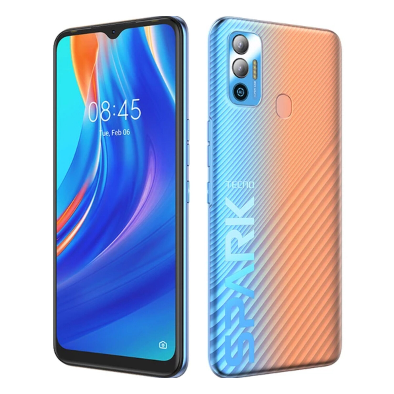 Tecno Spark 7T 4-64 GB Turuncu Cep Telefonu - Görsel 1