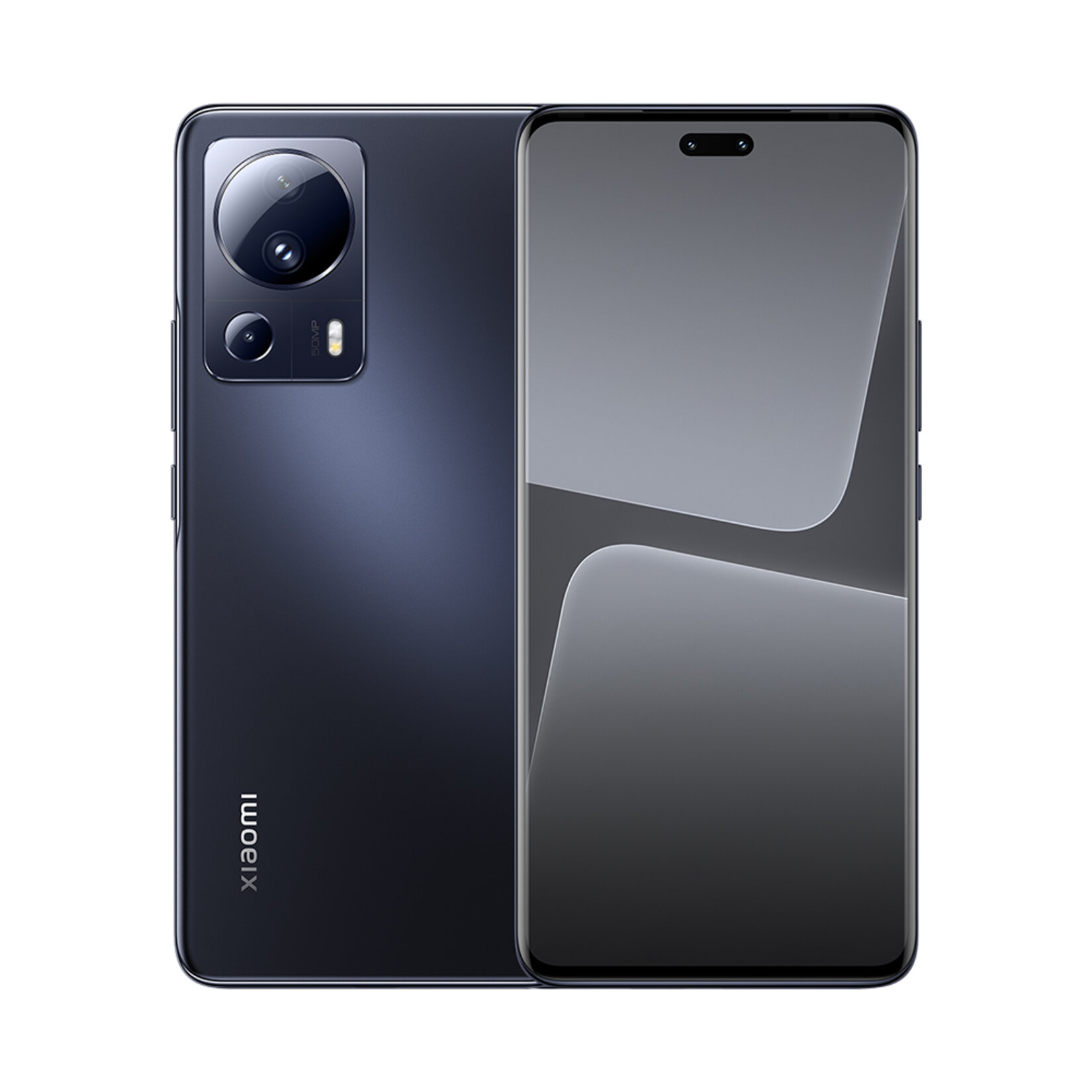 Cover In Pelle Portafoglio Per Xiaomi 13 Lite - Con Slot Per Carte E Supporto Magnetico (Blu)