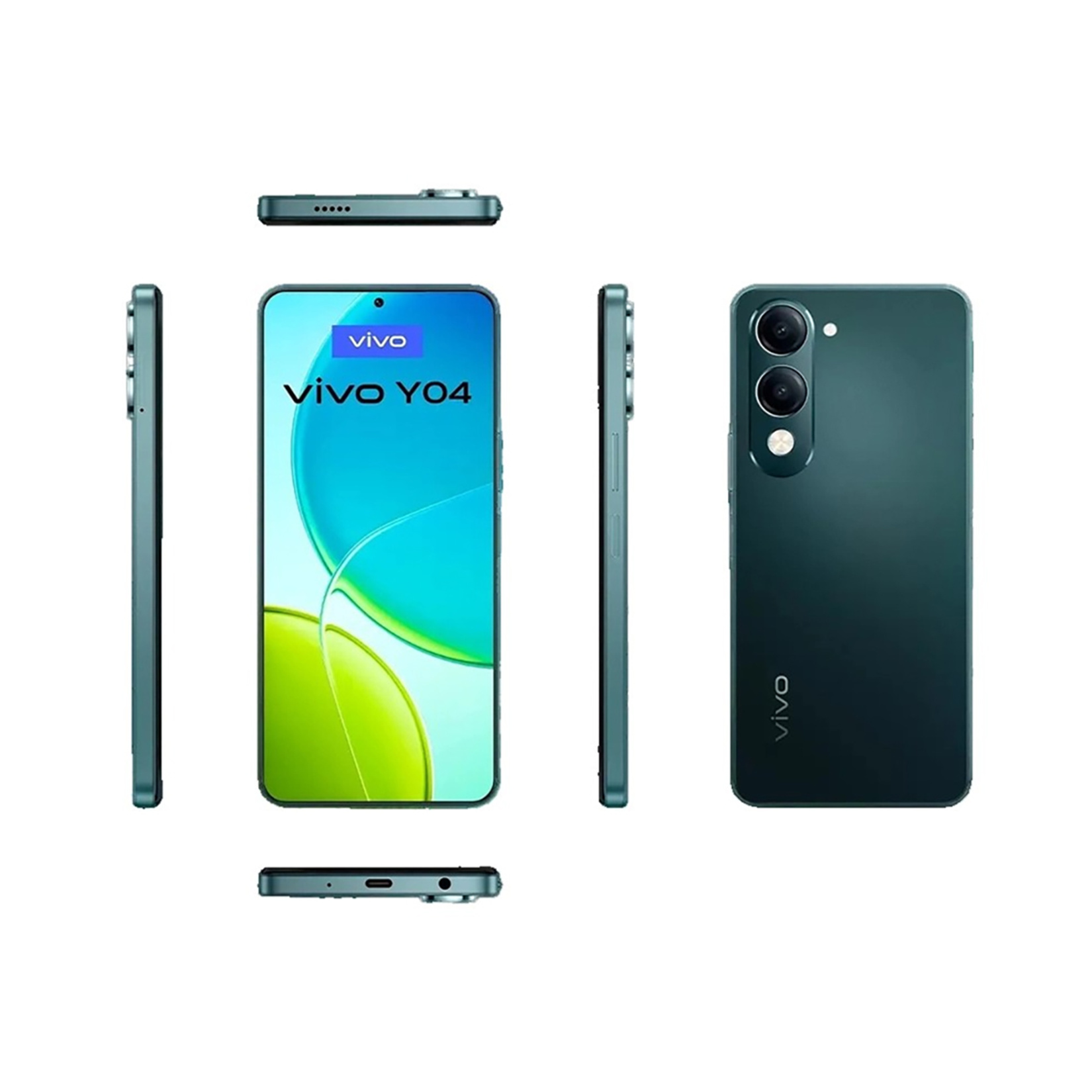 Vivo Y04 6/256 GB Yeşil Cep Telefonu - Görsel 2