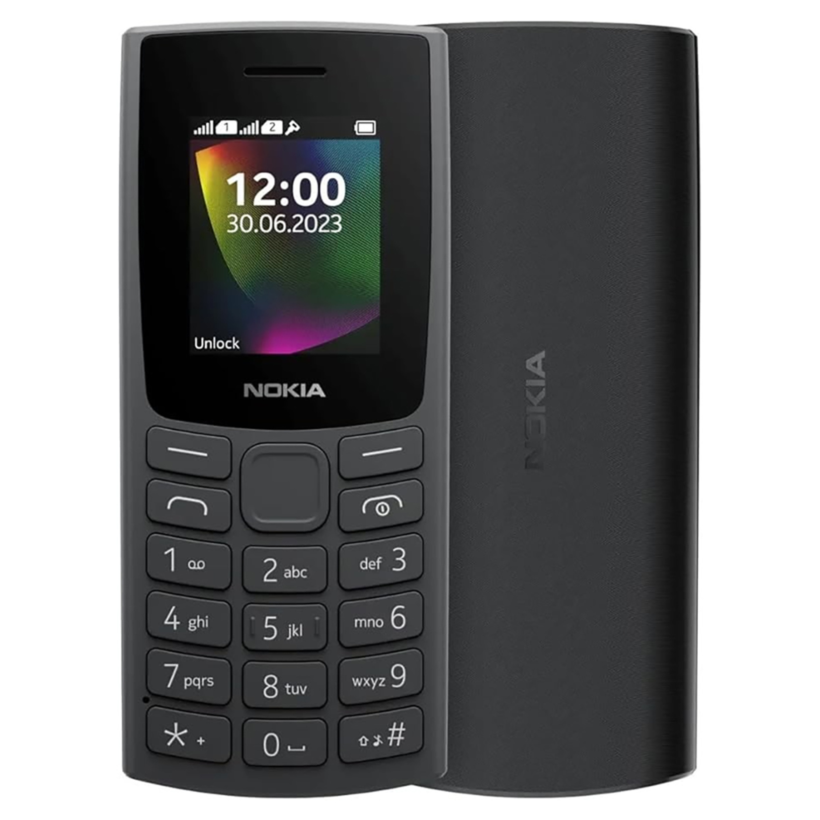 Nokia 106 Siyah Tuşlu Telefon - Görsel 1